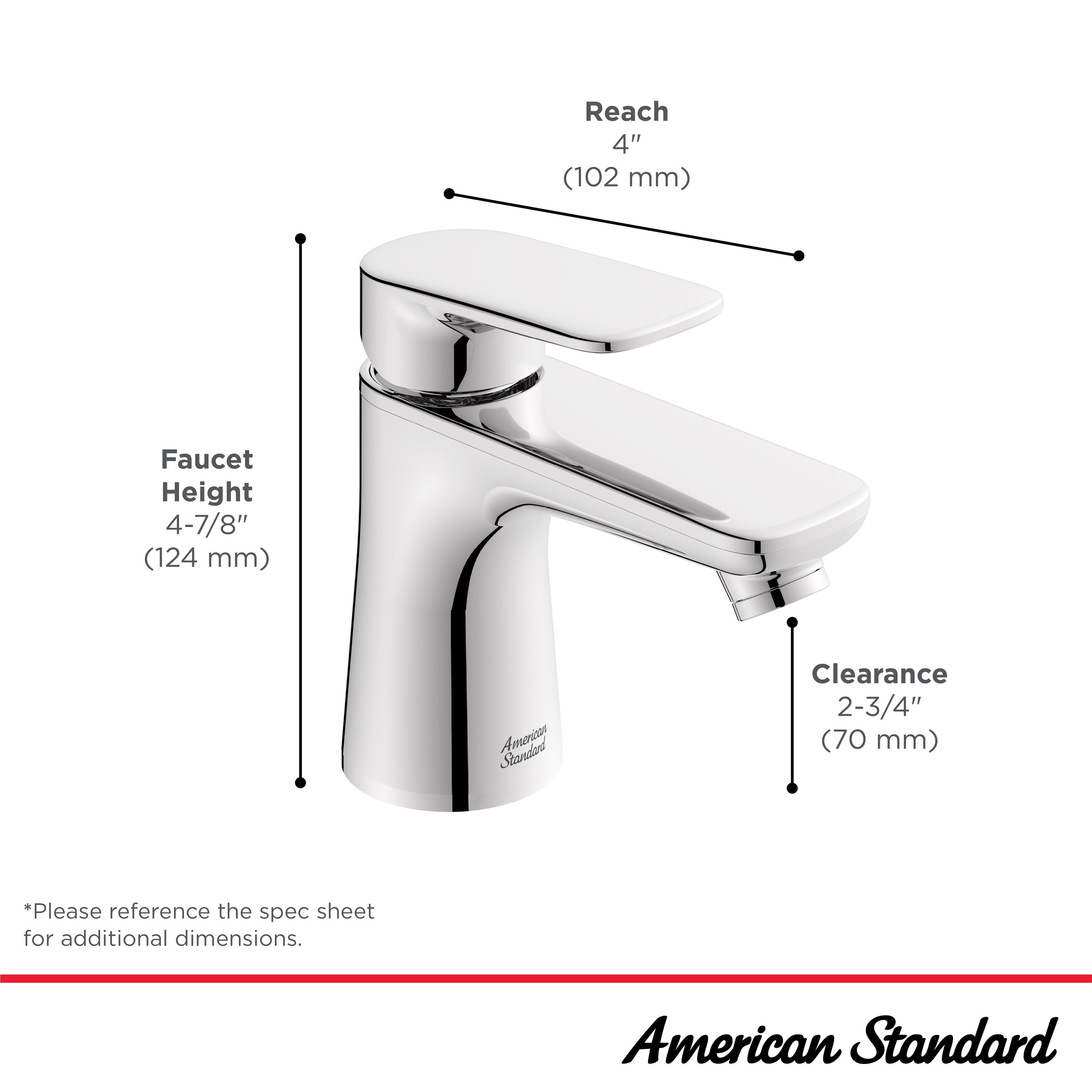 American Standard 7061131.002 Lavatory-Faucets - View #4