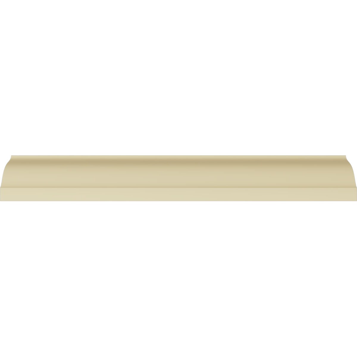 Versailles White Primed Urethane Crown Moulding 94.5 in