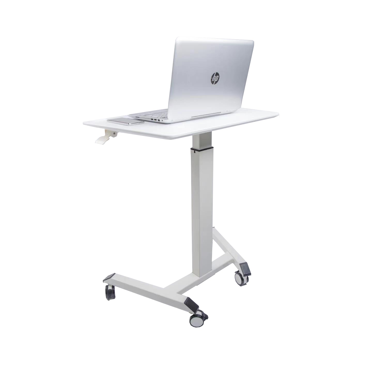 Flynama L-P183636 27.5-in White Modern/Contemporary Standing desk