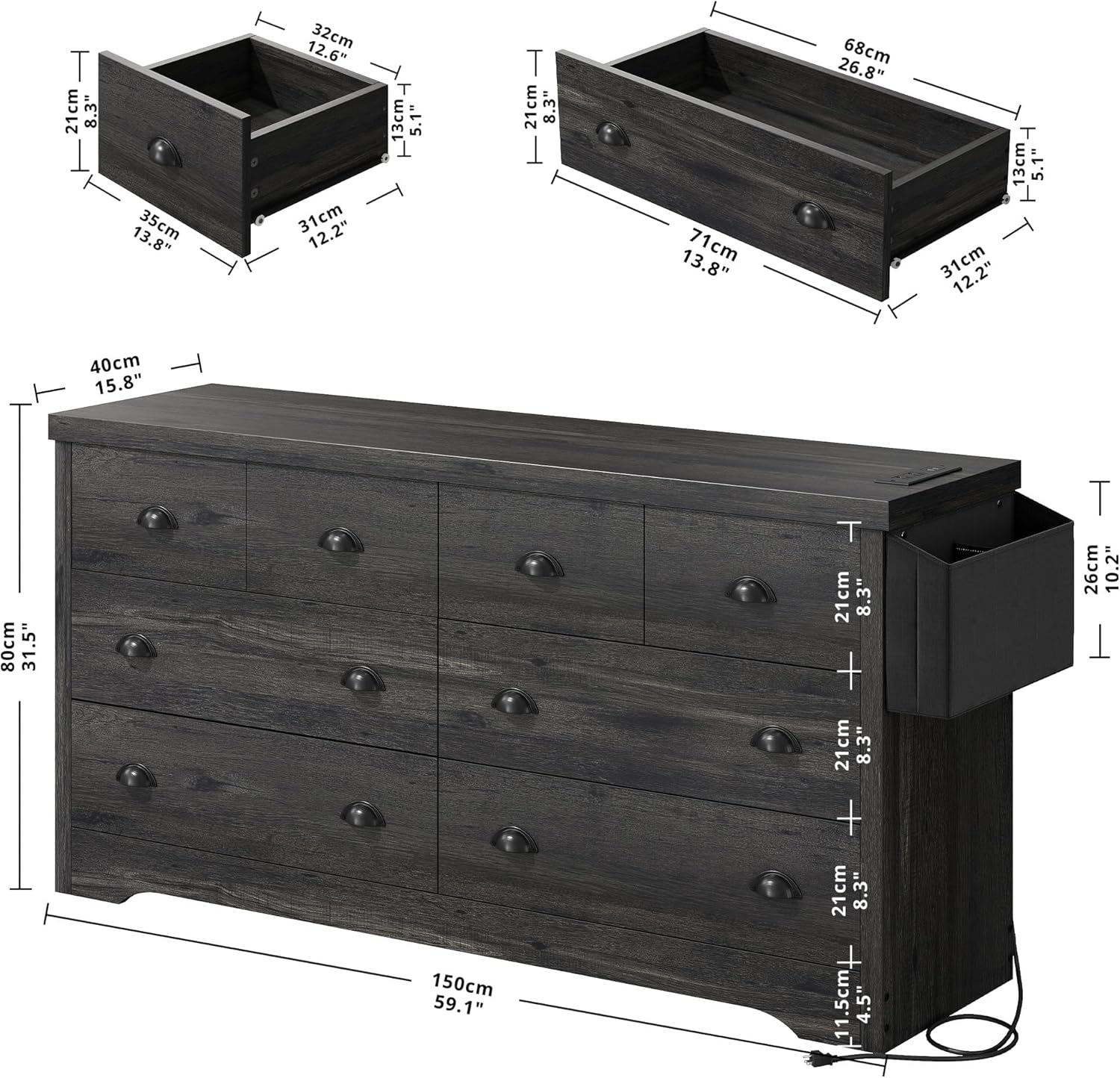 Likimio USAN1057047 dressers - View #2