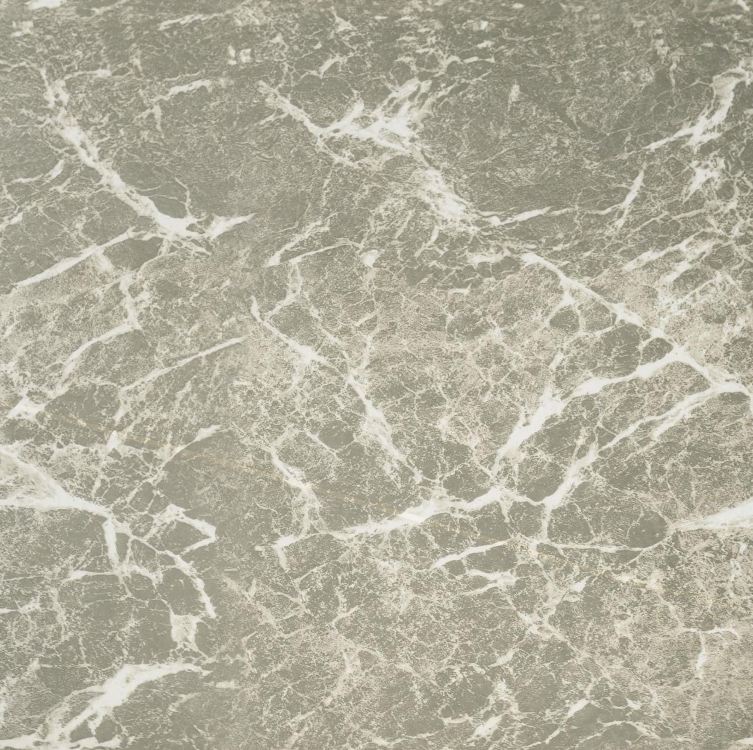 Achim FTVMA45820 Grey Marble Gray Solid 0.07-mil x 12-in W x 12-in L Peel and stick Vinyl Tile Flooring ( 20-sq ft Carton )