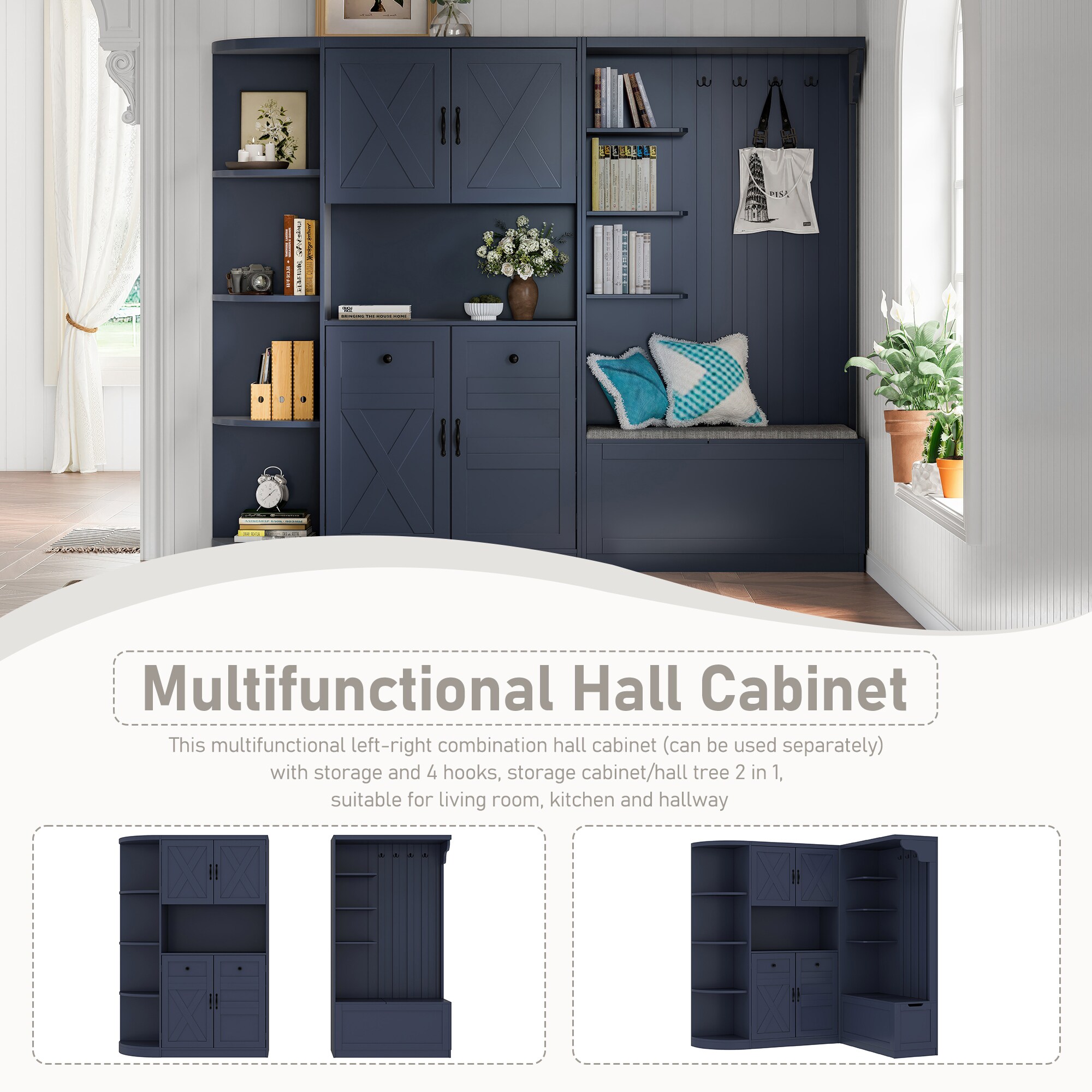 FurniFusion SF-R-0076 Hall-Trees - View #7