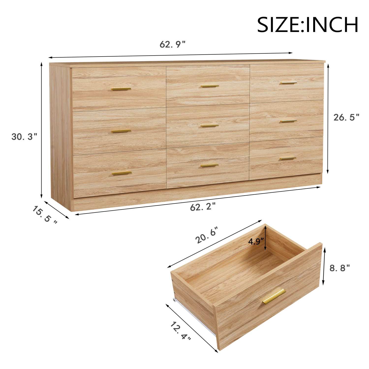 Streamdale Furniture W1785P324458 dressers - View #3