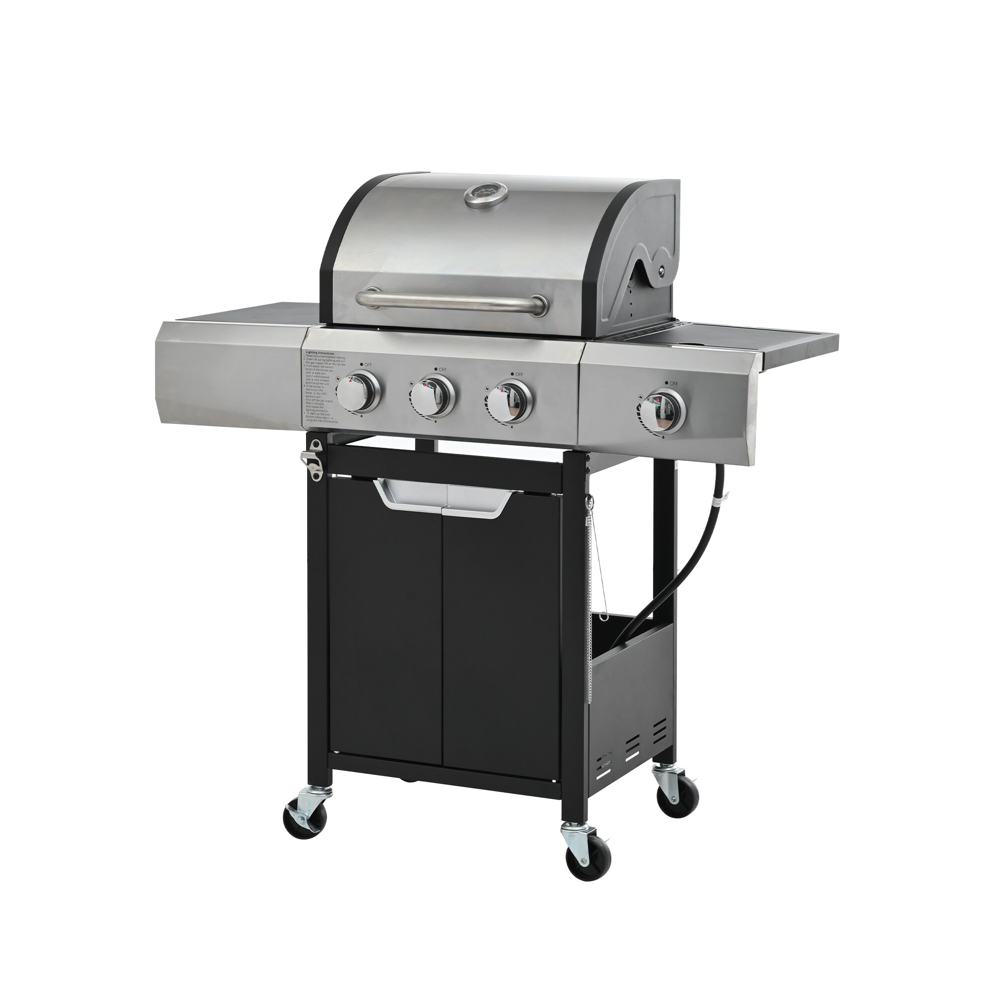 Lycvki CP13 Gas-Grill-Cookgrates-Warmracks - View #2