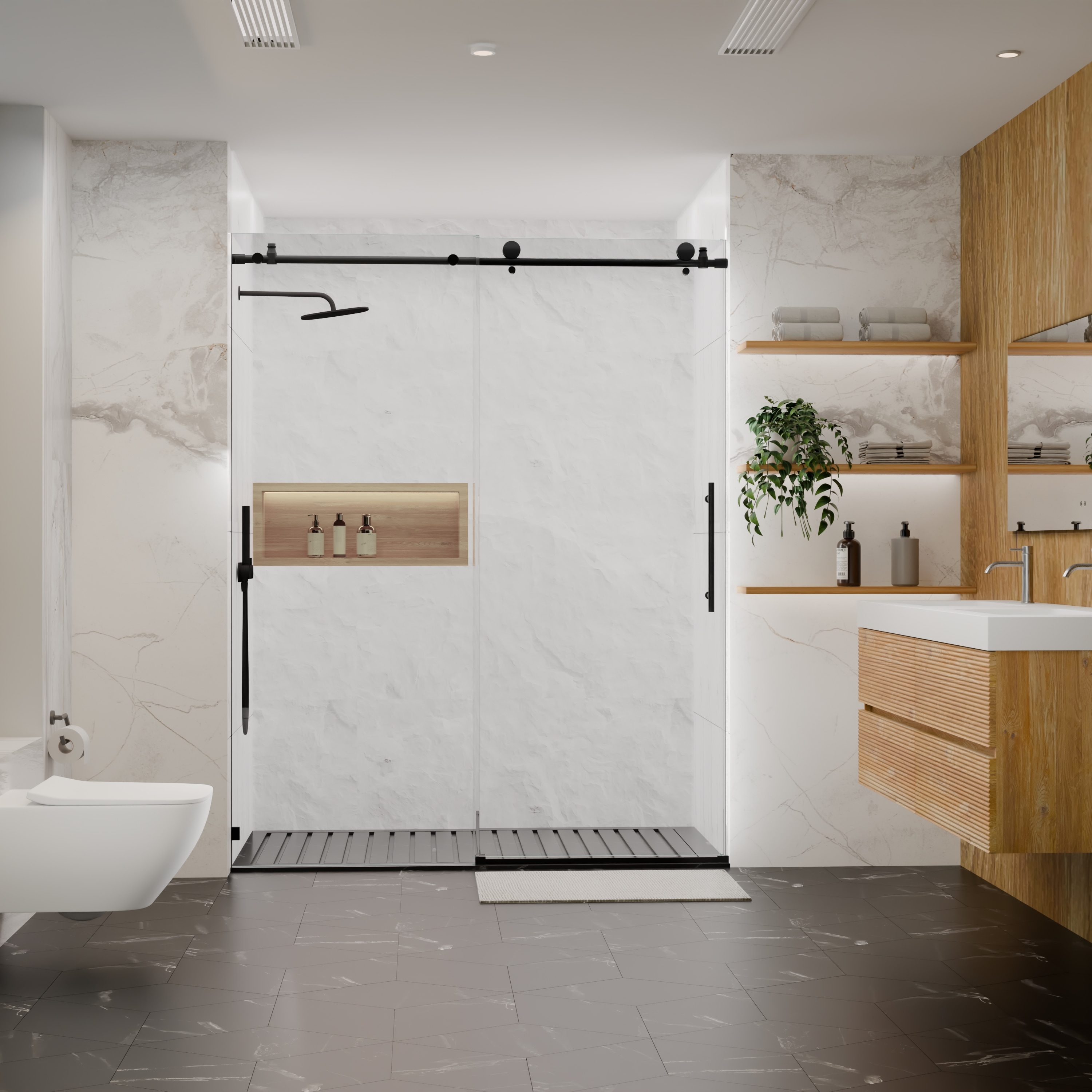 LOVMOR SF-J-W1865S00162 Shower-Doors - View #2