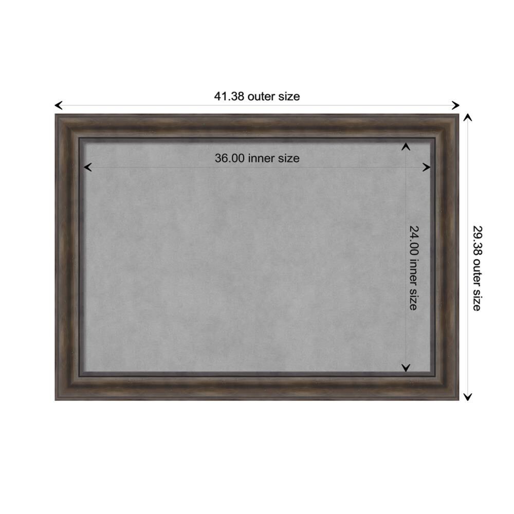 Amanti Art 41.38-in W x 29.38-in H Magnetic Bulletin Board at Lowes.com