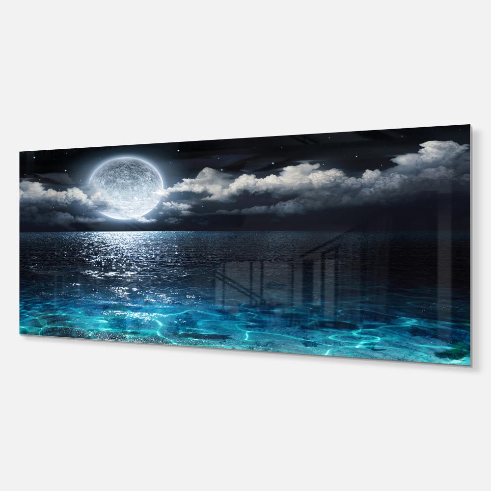 Designart 12-in H x 28-in W Coastal Metal Print at Lowes.com