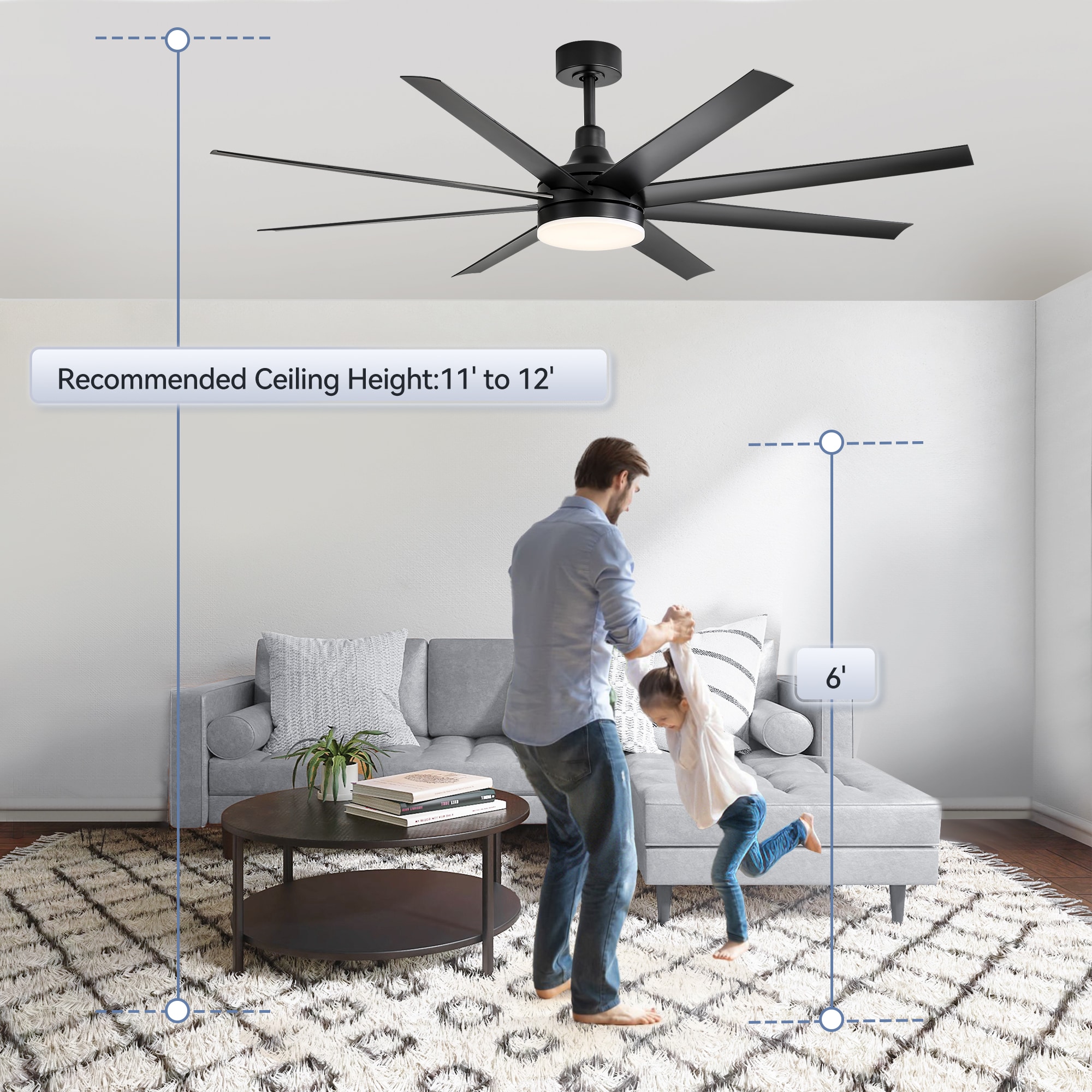 Breezary 23012-AB Ceiling-Fans - View #17