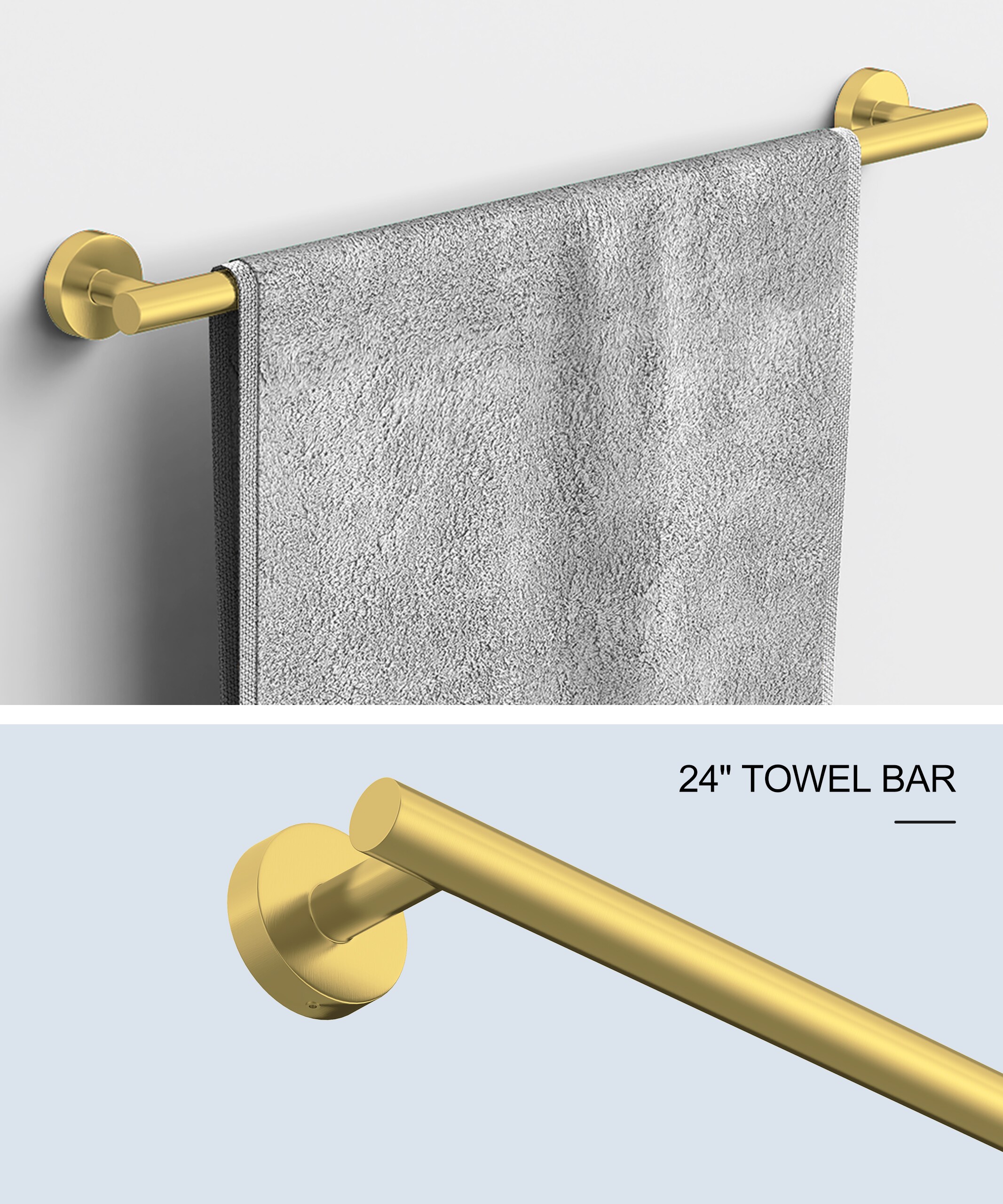 BWE A-91020-6-BG Decorative-Bath-Hardware-Kits - View #3
