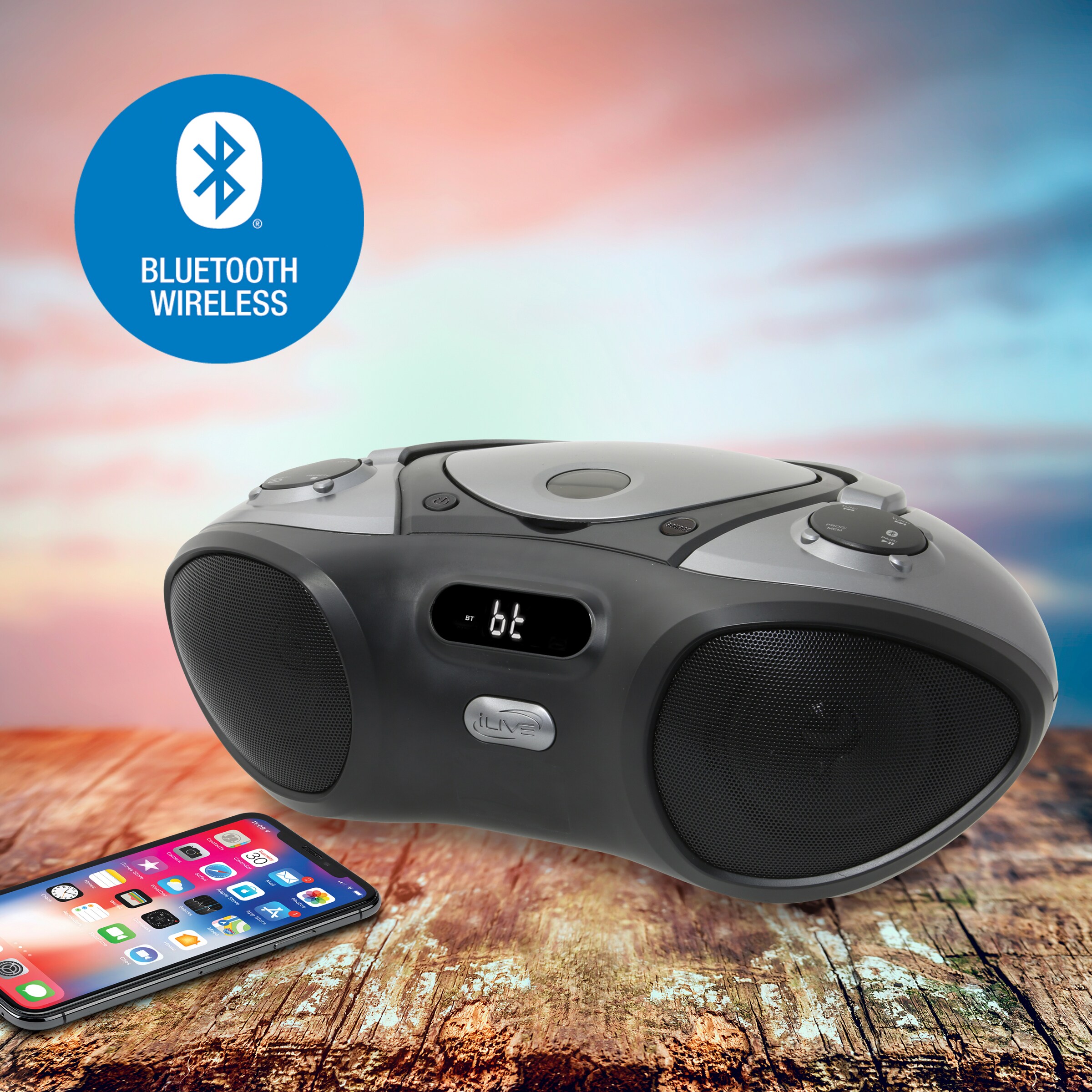 iLive IBC233B Boomboxes-Radios - View #3