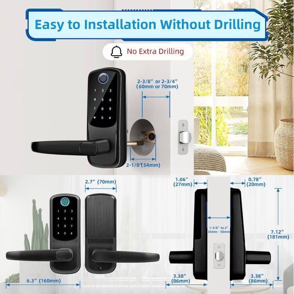 Afoxsos LAF0813F471 Electronic-Door-Locks - View #5