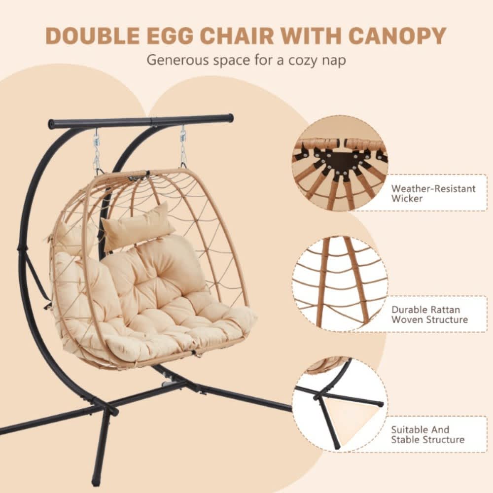 U-HOMY LY-159BG-OT Patio-Chairs - View #6