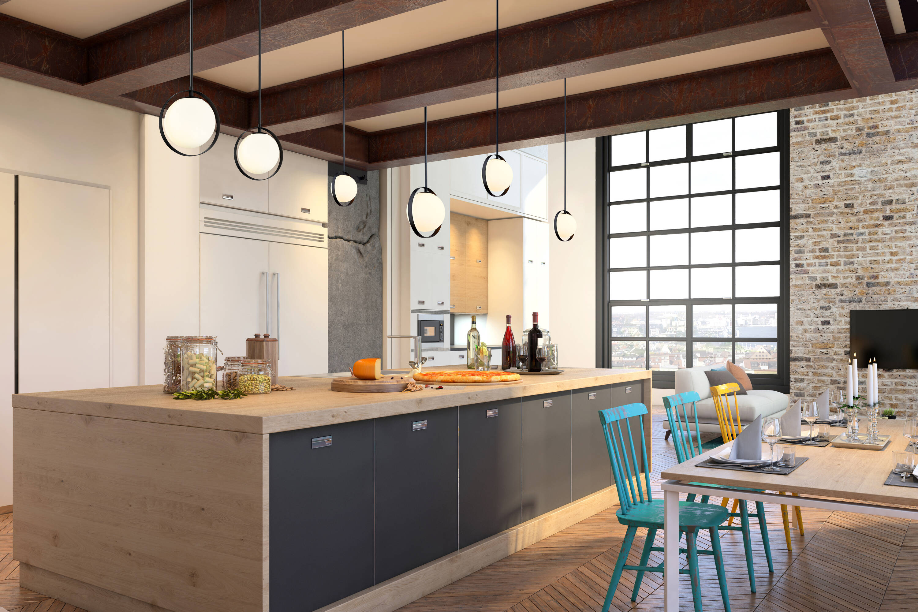 Z-Lite 730MP-MB Pendant-Lights - View #3