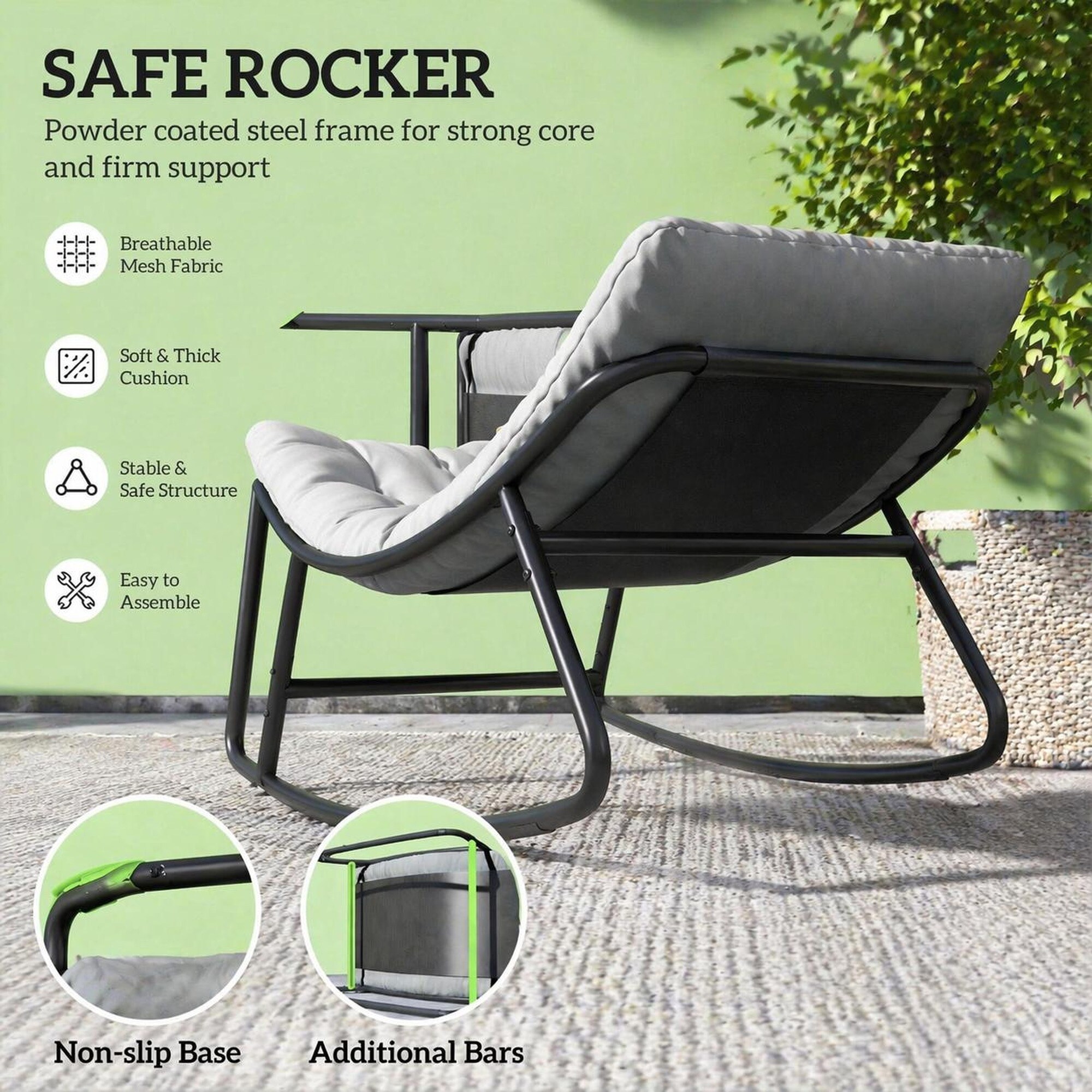 TEINIE HJJ-T3971P444578 Patio-Chairs - View #5