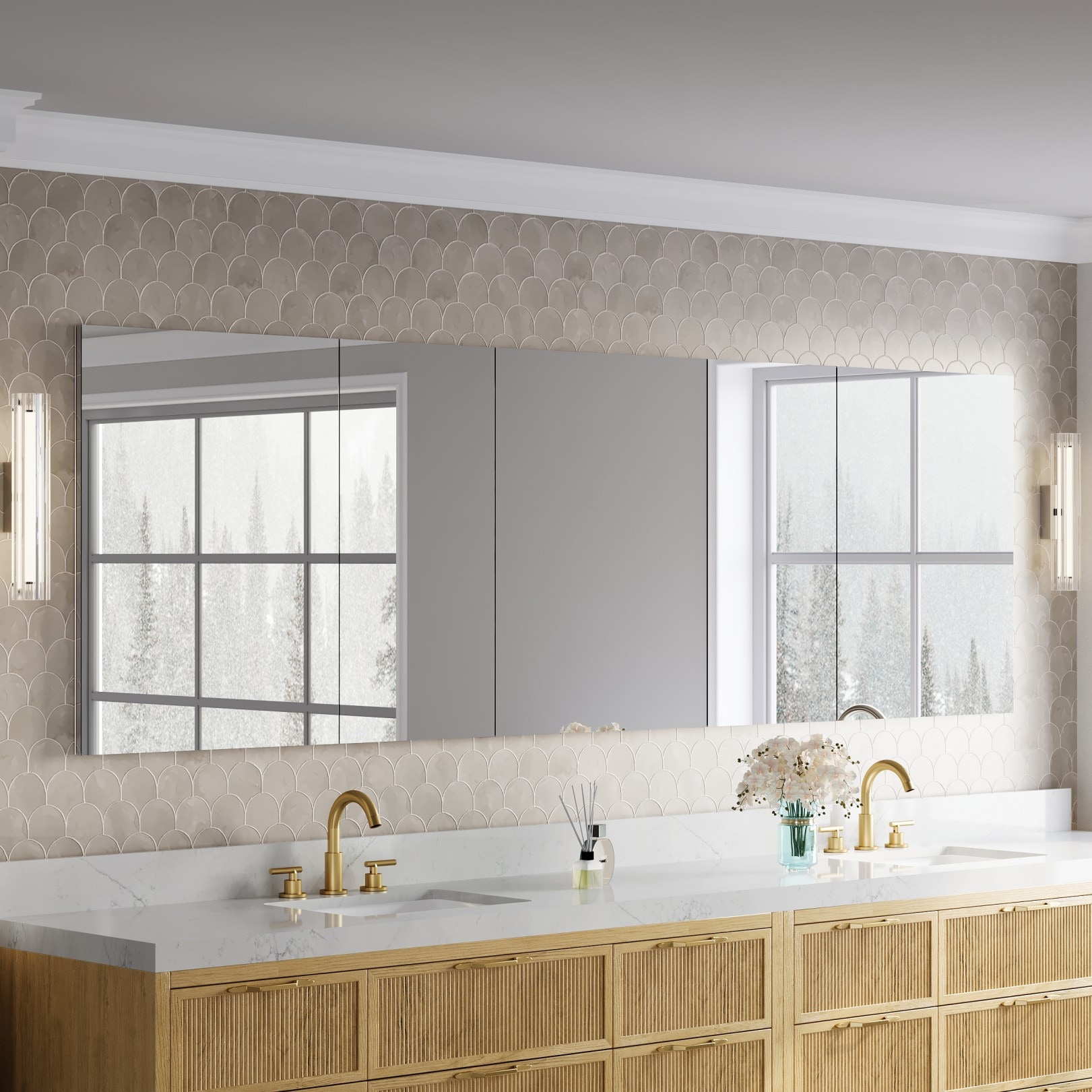 WELLFOR JRA24R16R24L16L24L32 Bathroom-Medicine-Cabinets - View #12
