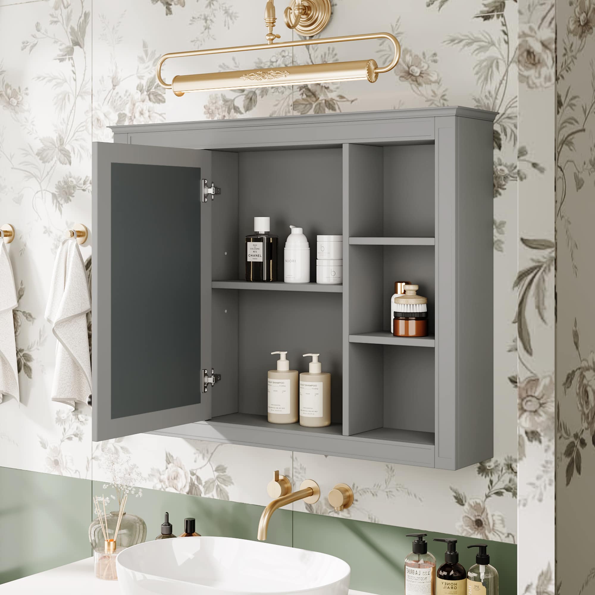 WELLFOR EX-20F4032 Bathroom-Medicine-Cabinets - View #2