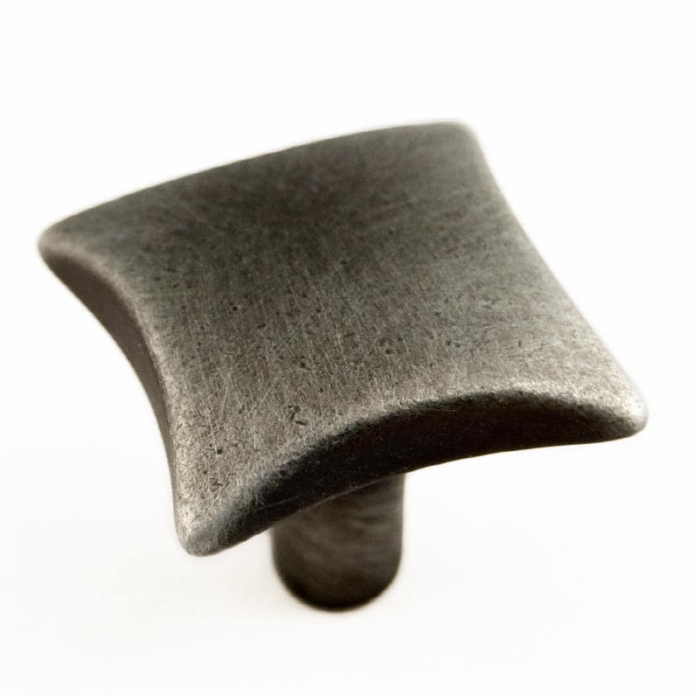 RK International CK 9316-DN Distressed nickel Square Transitional Cabinet Knob