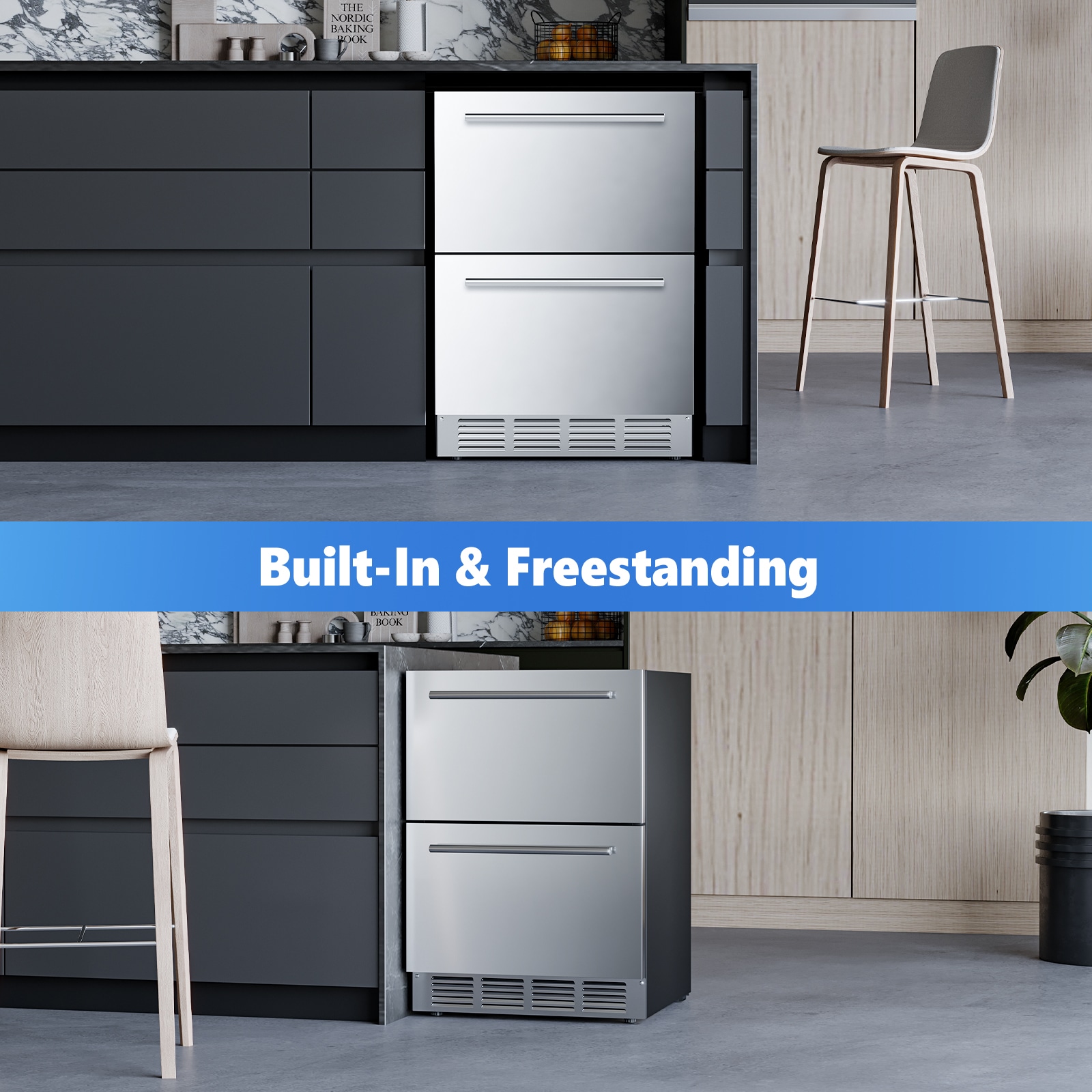 COWSAR LSRF-F58145 Drawer-Refrigerators - View #8