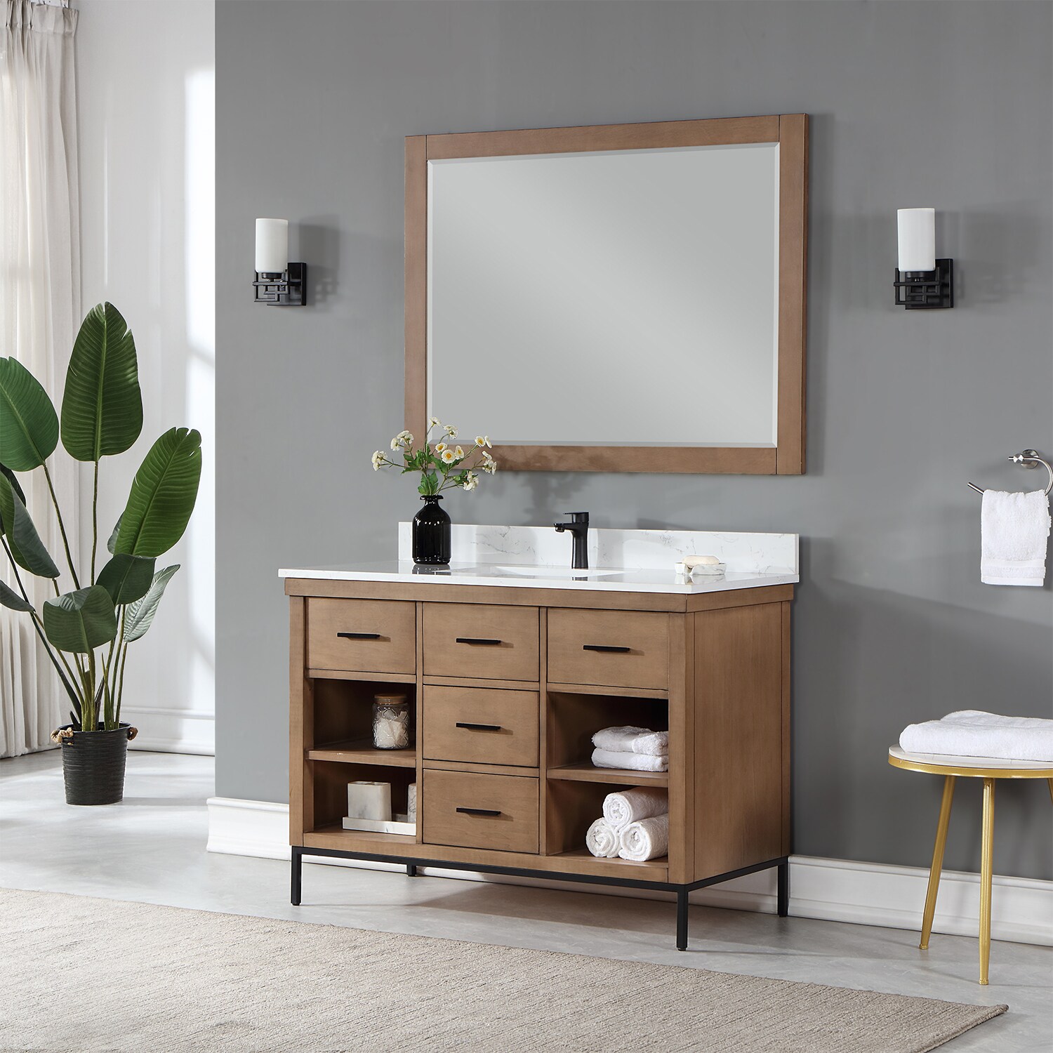Altair 545048-BR-AW Bath-Vanity-Combo - View #6