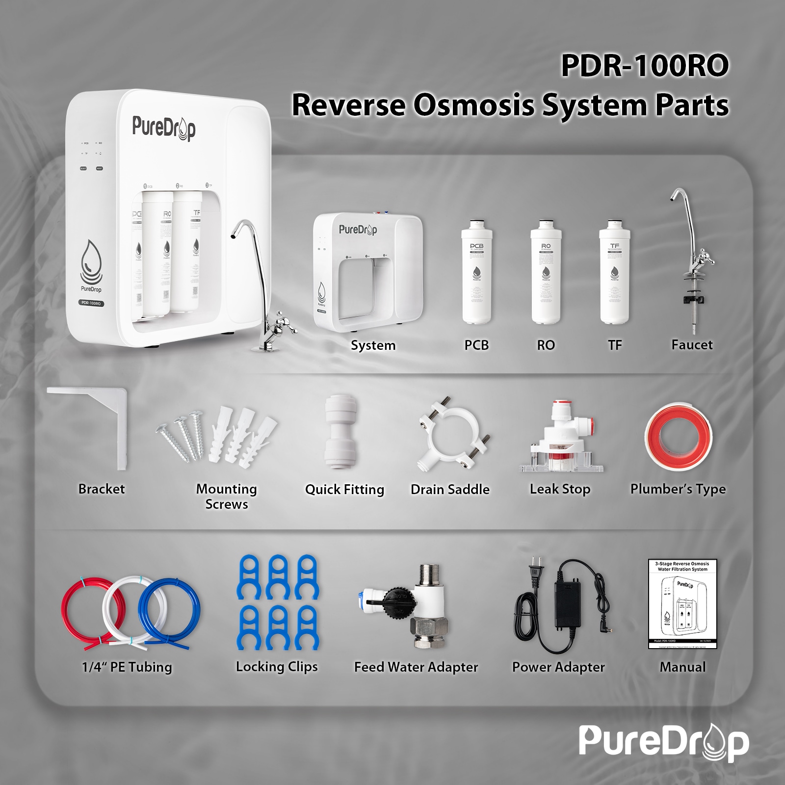 PureDrop PDR-100RO Under-Sink-Filtration-Systems - View #8