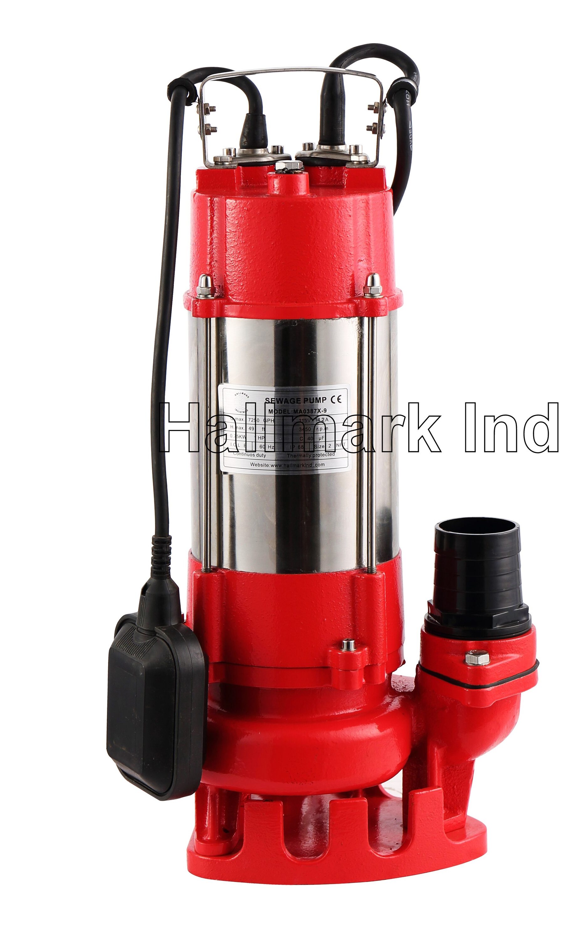 Hallmark Industries MA0387X-9A-230 pumps - View #6