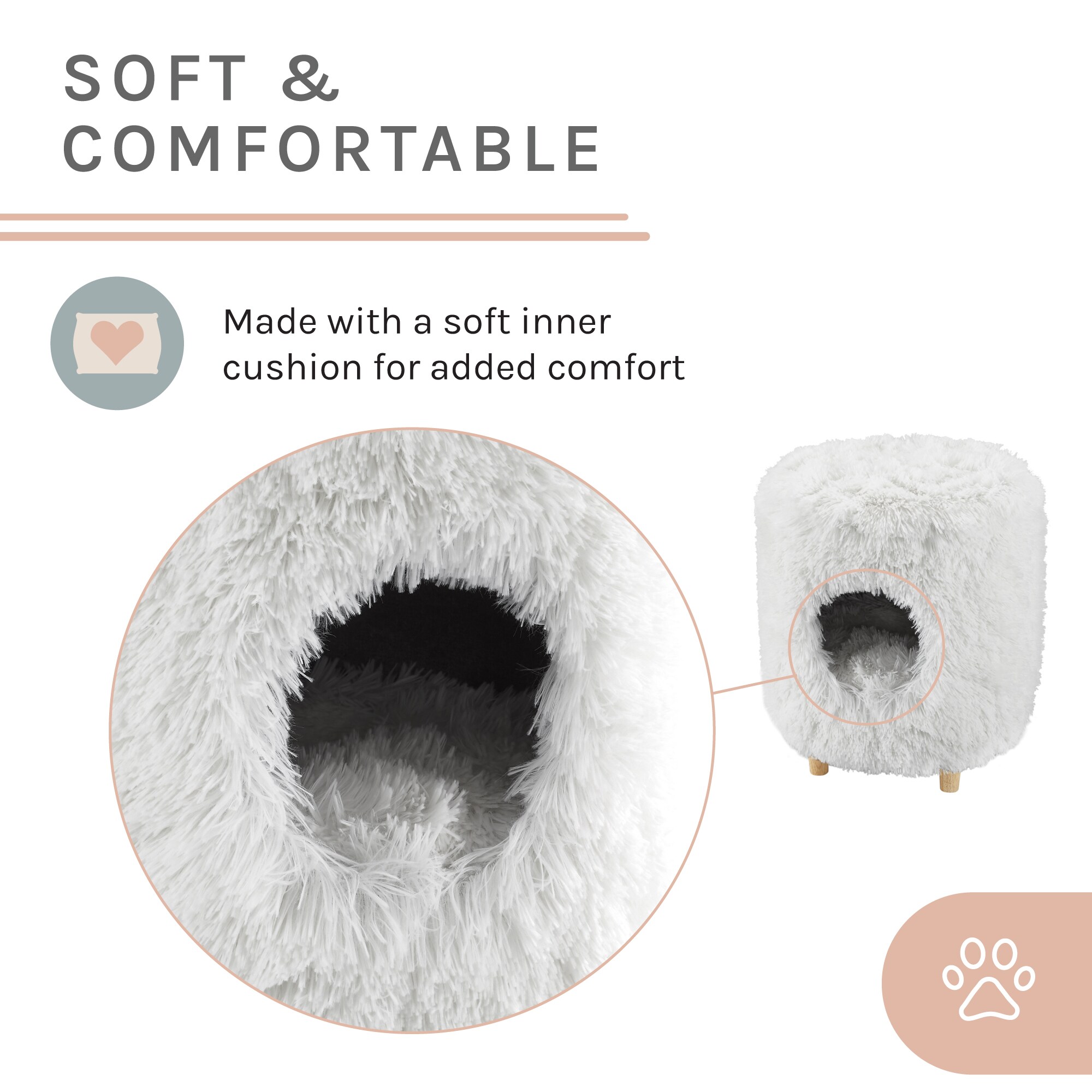 Sam's Pets SP-CT1262WH Cat-Trees - View #3