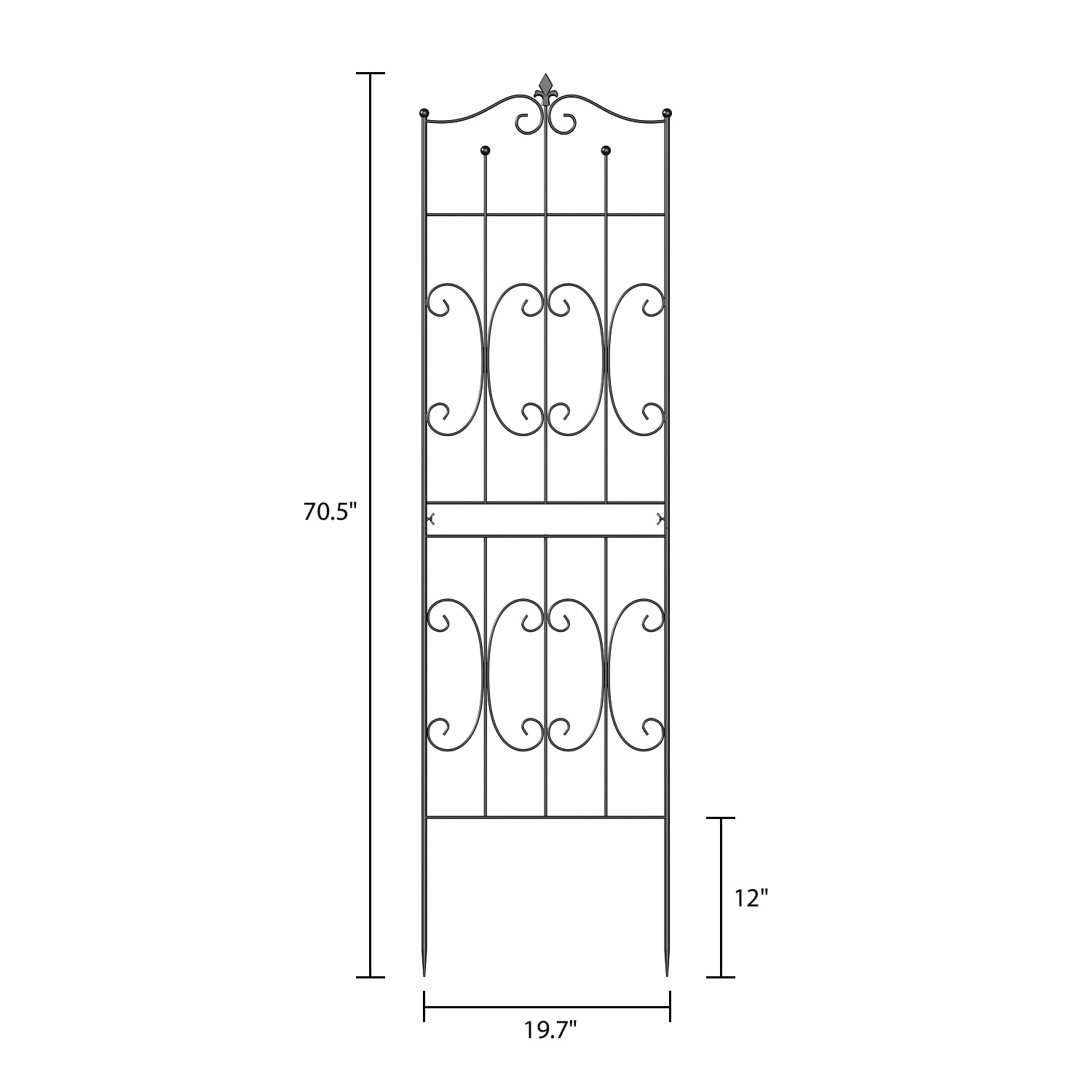 MIDHAM LJY-KF170289-01 Garden-Utility-Fencing - View #12