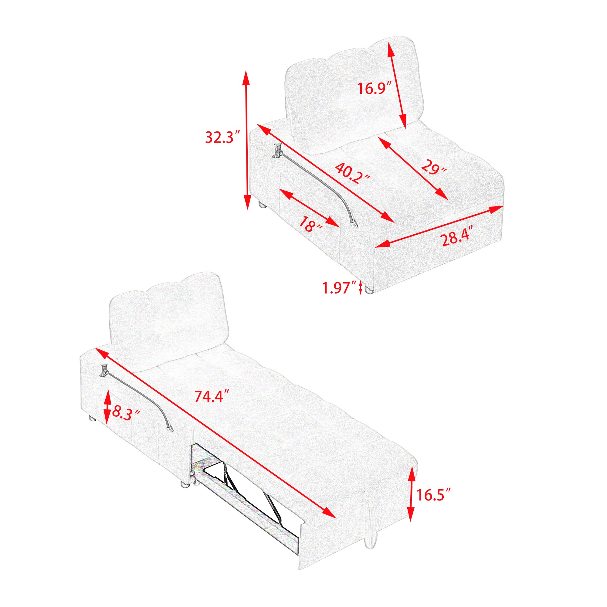 Bybafun YC5200118 futons - View #5