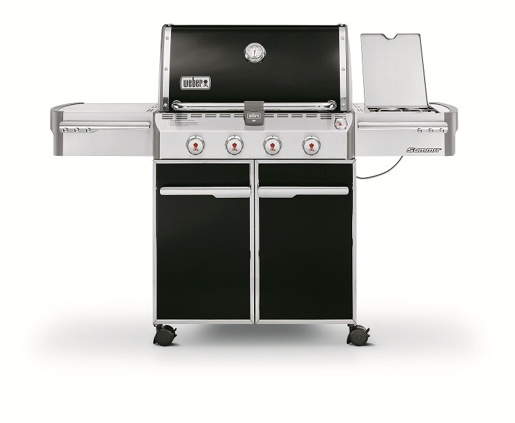 Weber 7221001 Summit E-420 4-Burner Gas Grill with 1 Side Burner
