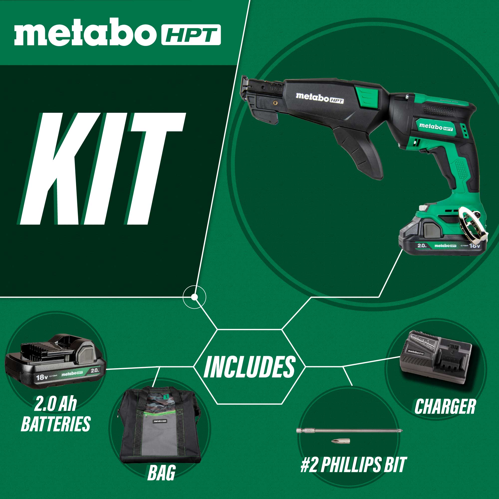 Metabo HPT W18DAQBM screwguns - View #2