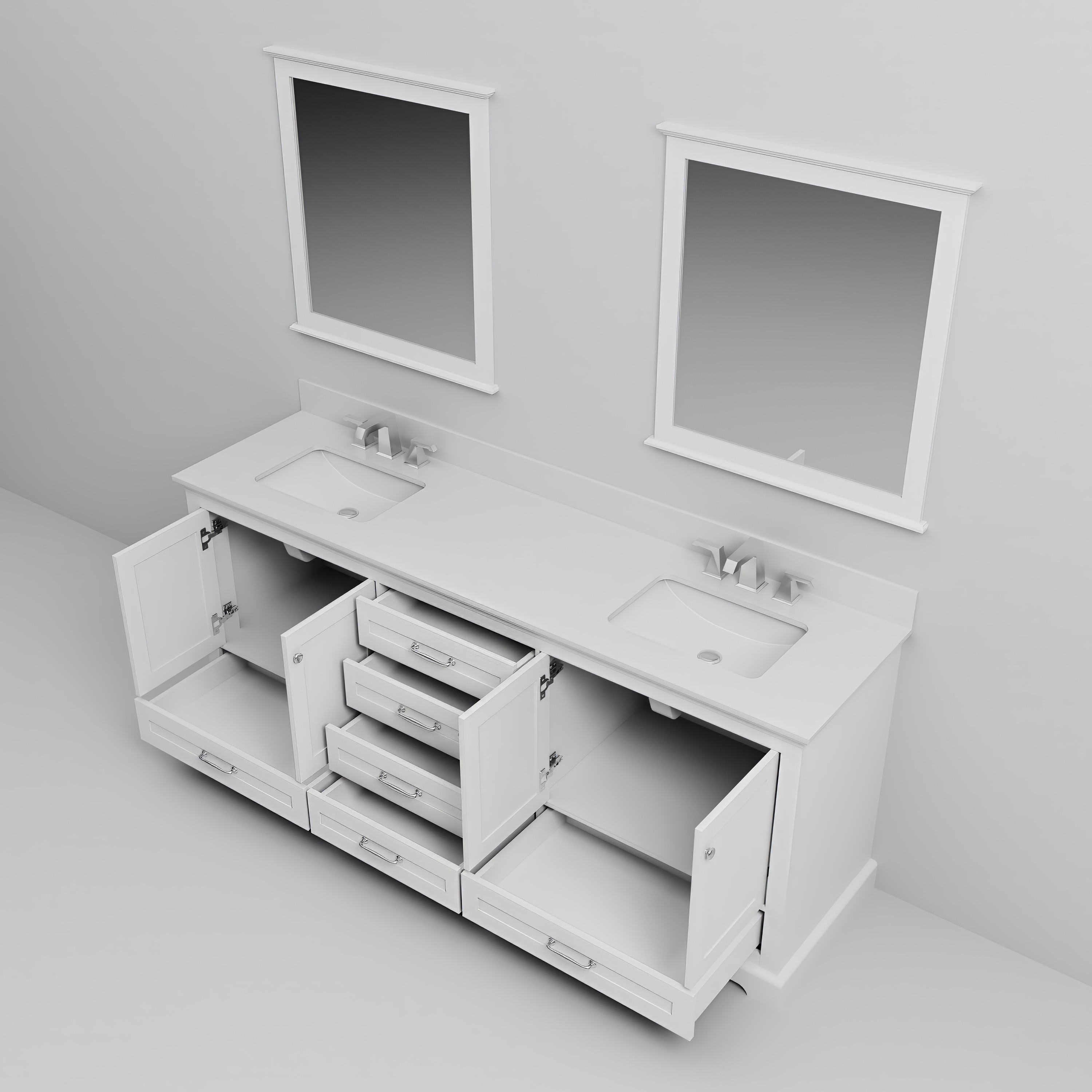 Lexora LVD80DA311 Bath-Vanity-Combo - View #13
