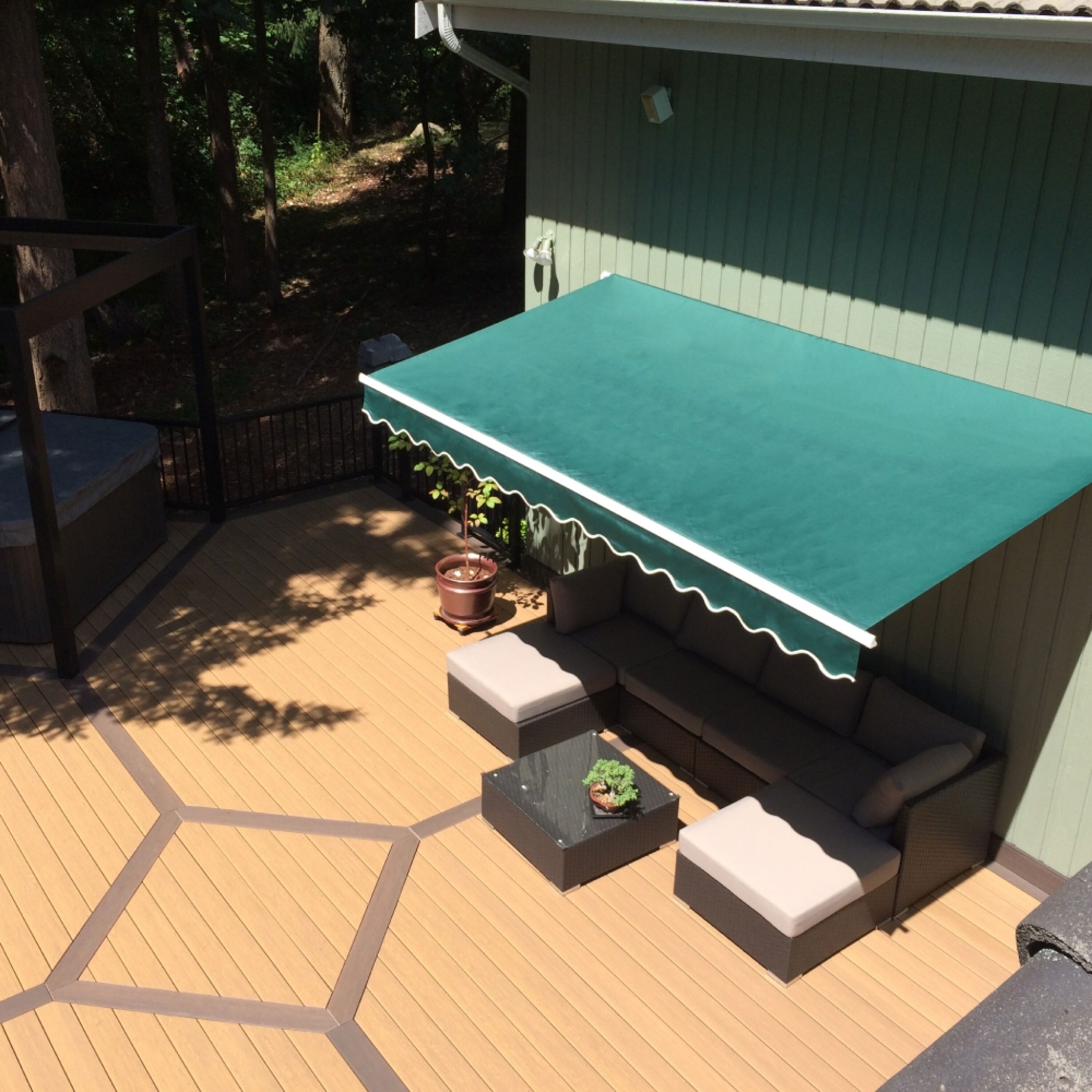 ALEKO AW13X8GREEN39-LO awnings - View #5
