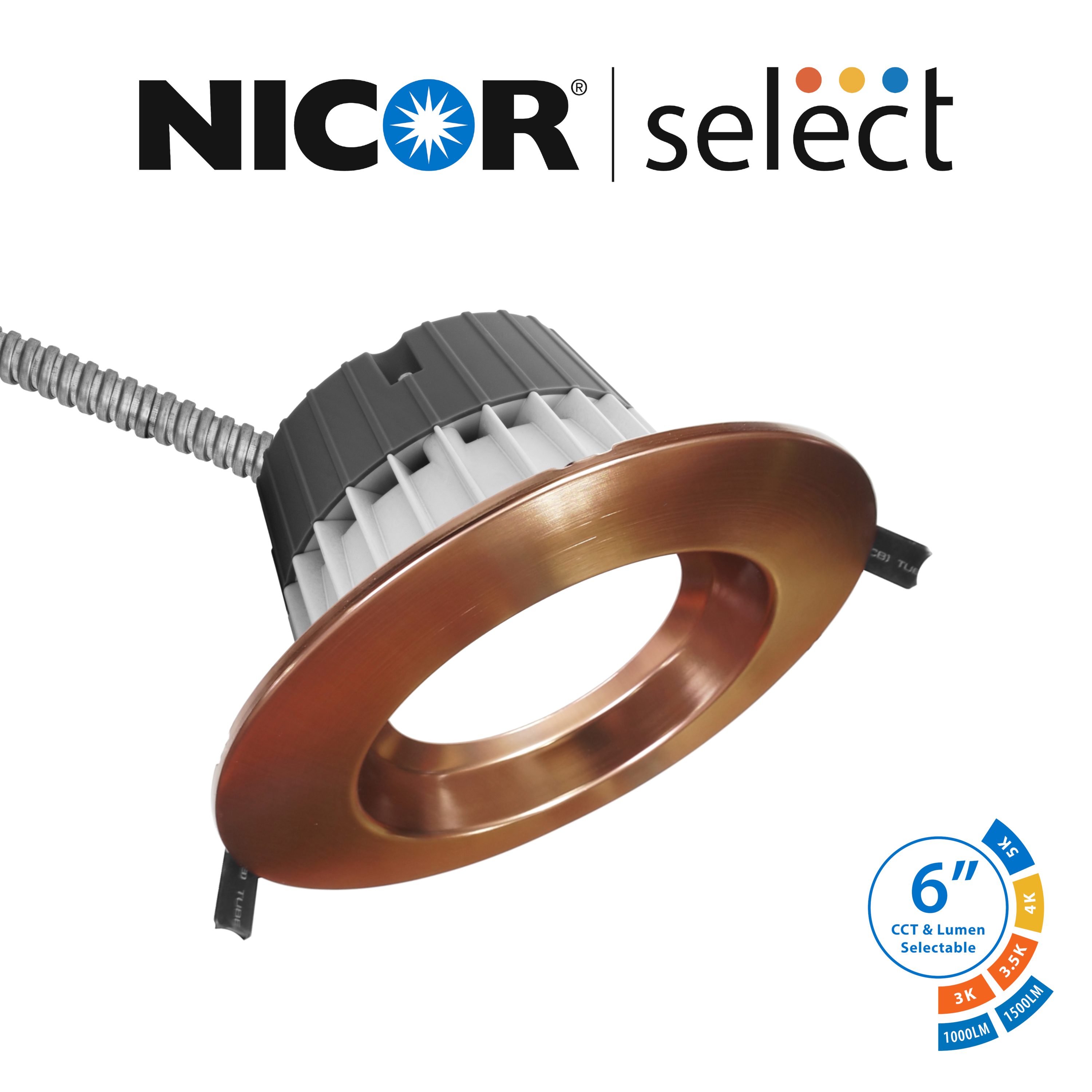Nicor Lighting CLR62SWRVS9AC Recessed-Kits - View #6