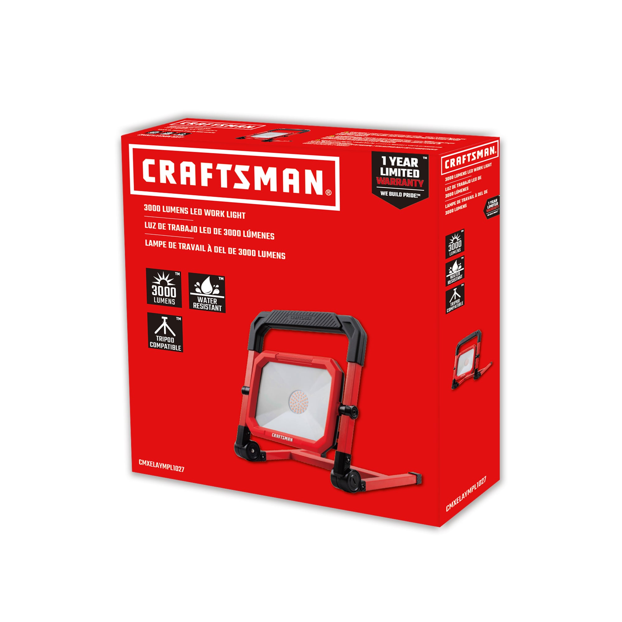 CRAFTSMAN LED Red Plug-in Portable Work in the Work Lights Lowes.com