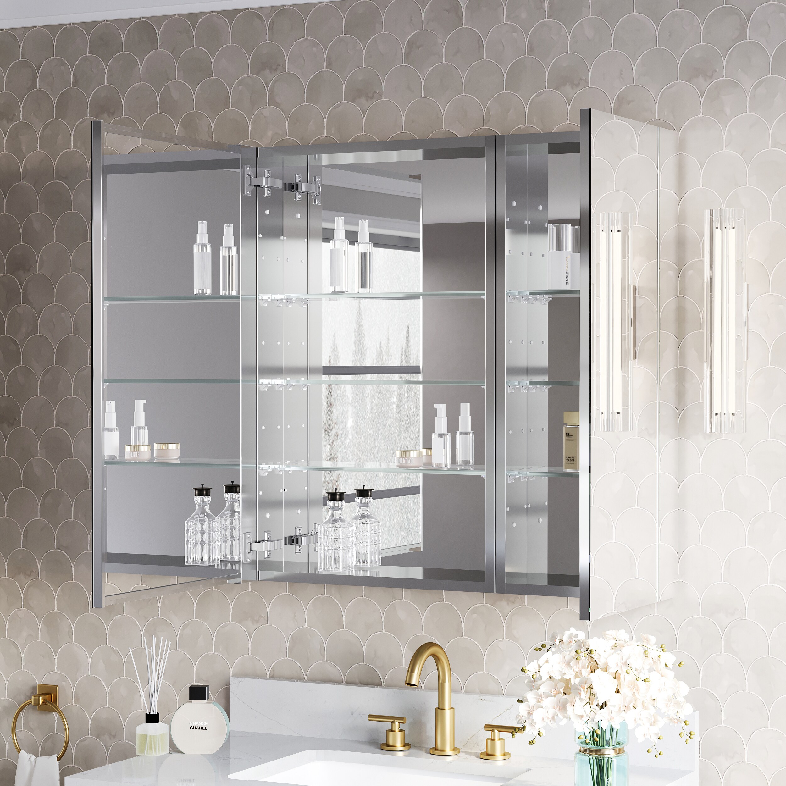 WELLFOR JRA20L12R32 Bathroom-Medicine-Cabinets - View #13