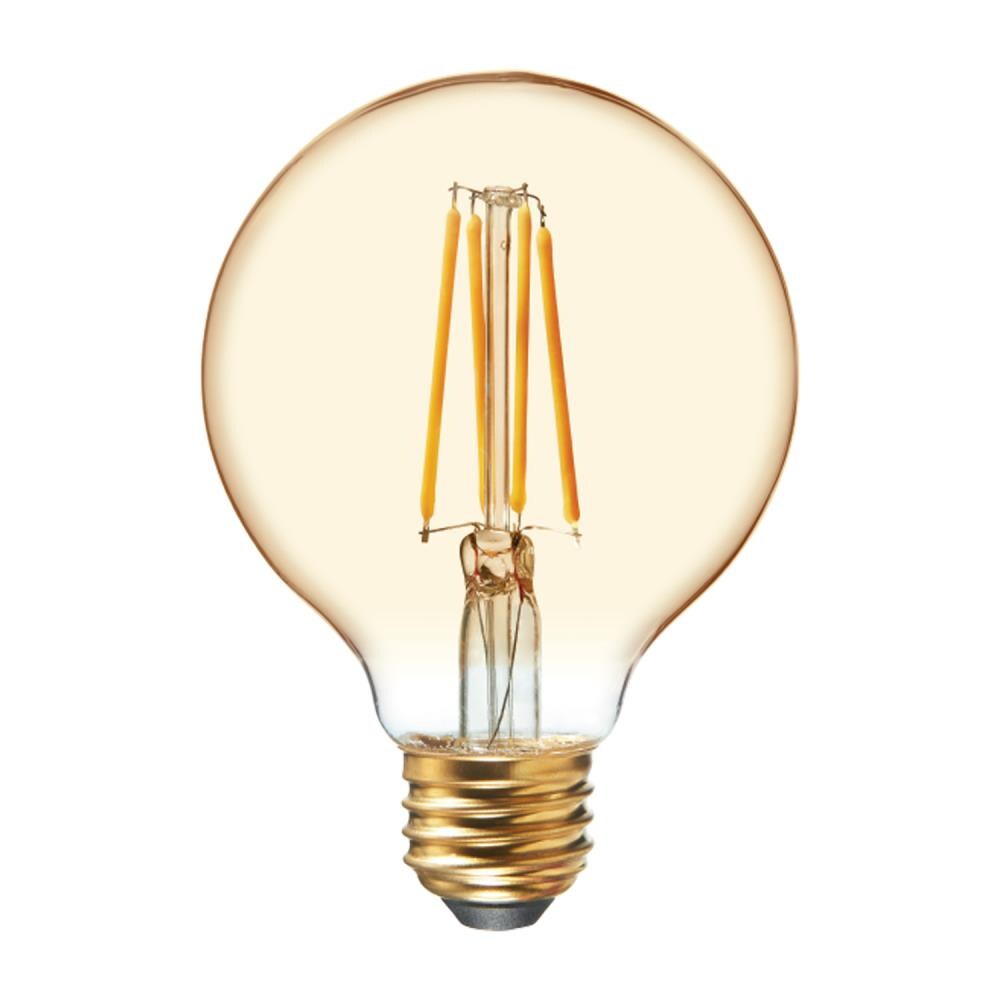 GE Vintage 60-Watt EQ G25 Warm Candle Light Medium Base (E-26) Dimmable  Light Bulb (2-Pack) at