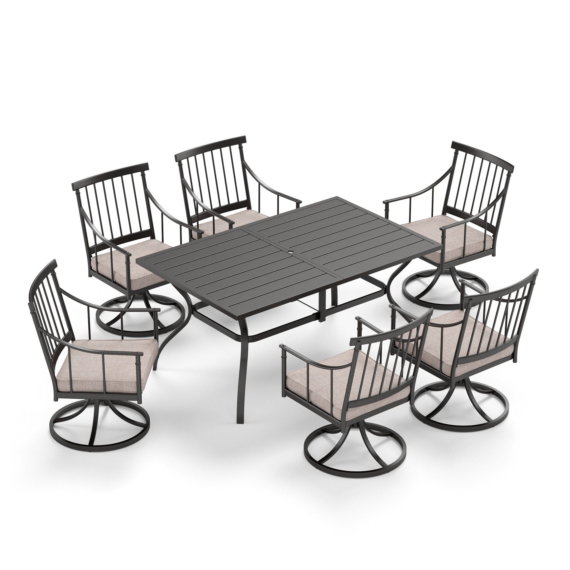 Sunshine Valley S7-458-4 Patio-Dining-Sets - View #3