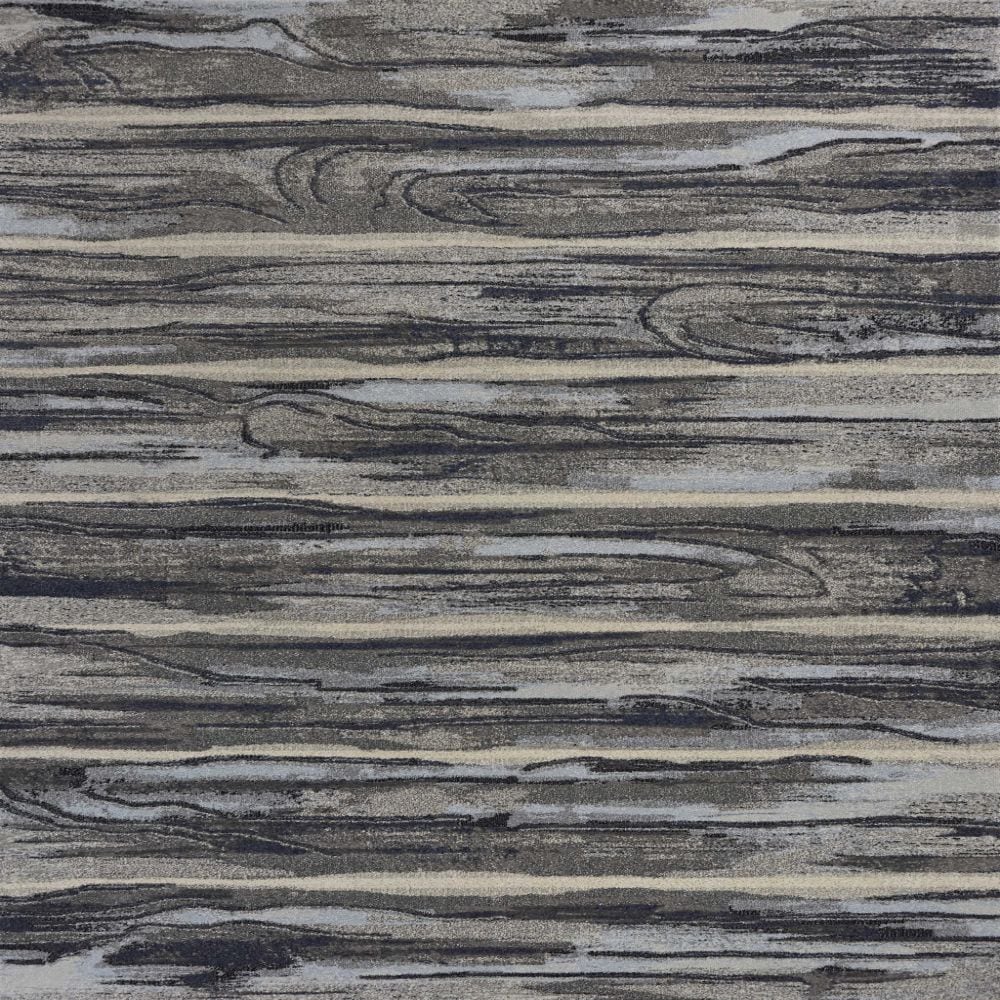 HomeRoots 353636 Bernadette 3 x 4 (ft) Rag Polypropylene Gray Rectangular Indoor Abstract Vacuum regularly Area rug