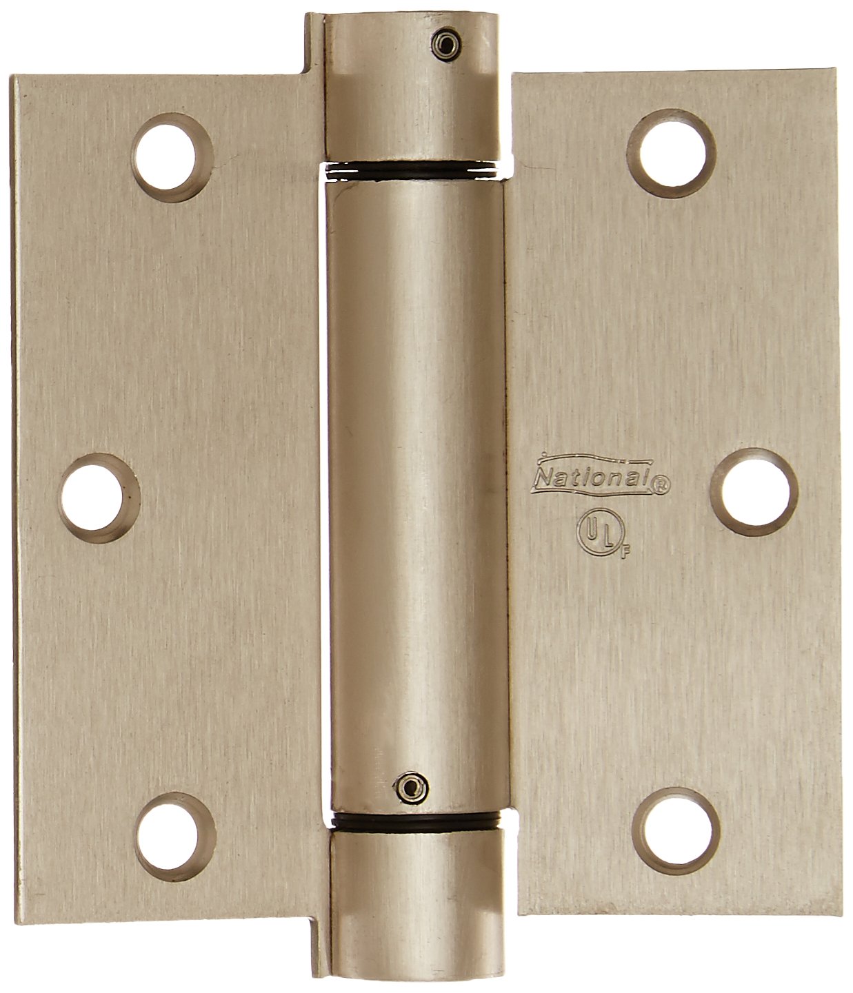 National Hardware NATIONAL MFG/SPECTRUM BRANDS HHI N350-777 Spring Door Hinge 3.5-Inch Satin Nickel #N350777-AA8D