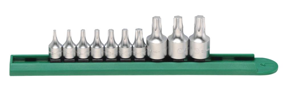 GearWrench GearWrench 10Pc Phillips And Slotted Bit Driver 1/4 Dr 99575811807 
