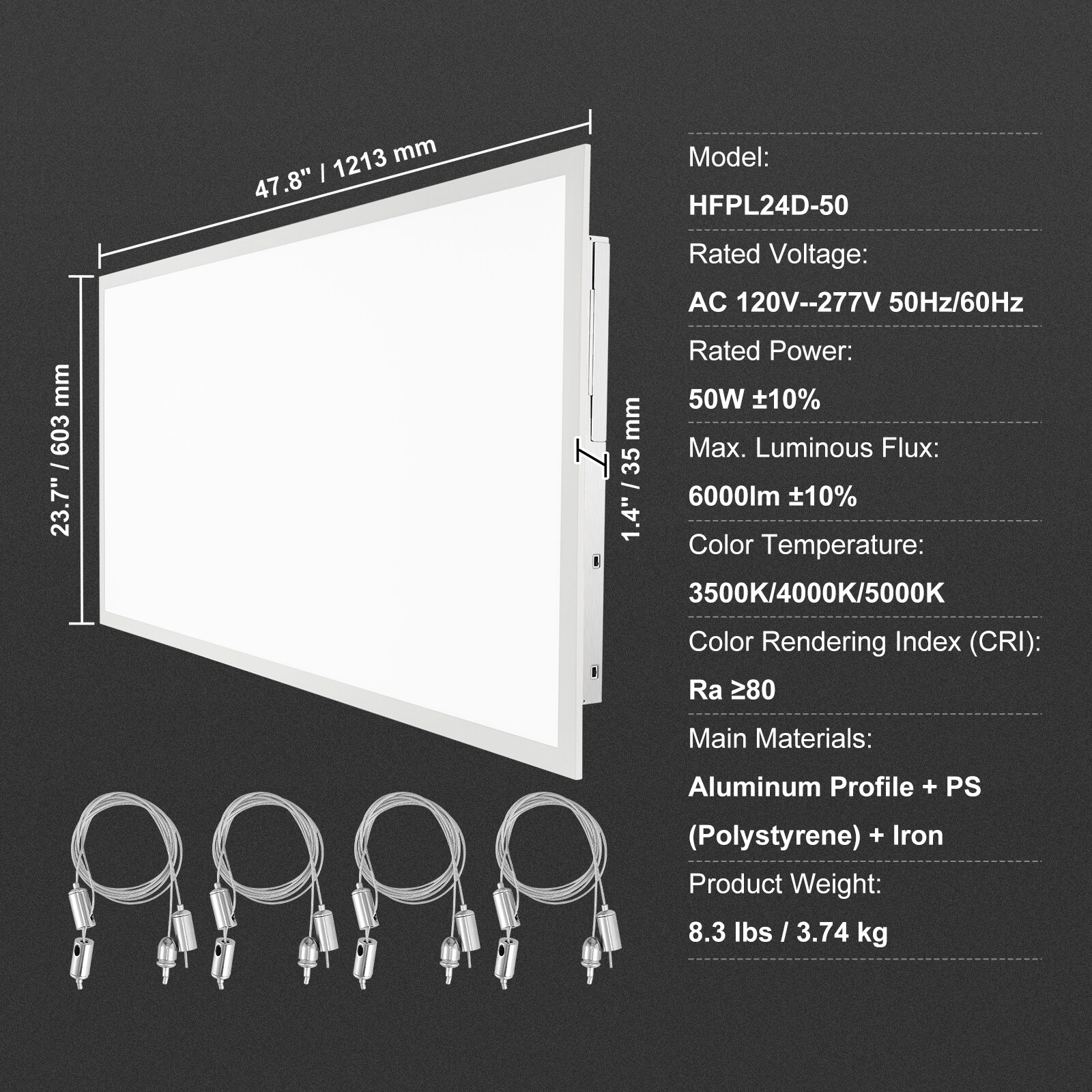 GIVIMO LW108GIVSS224 Led-Panel-Lights - View #6