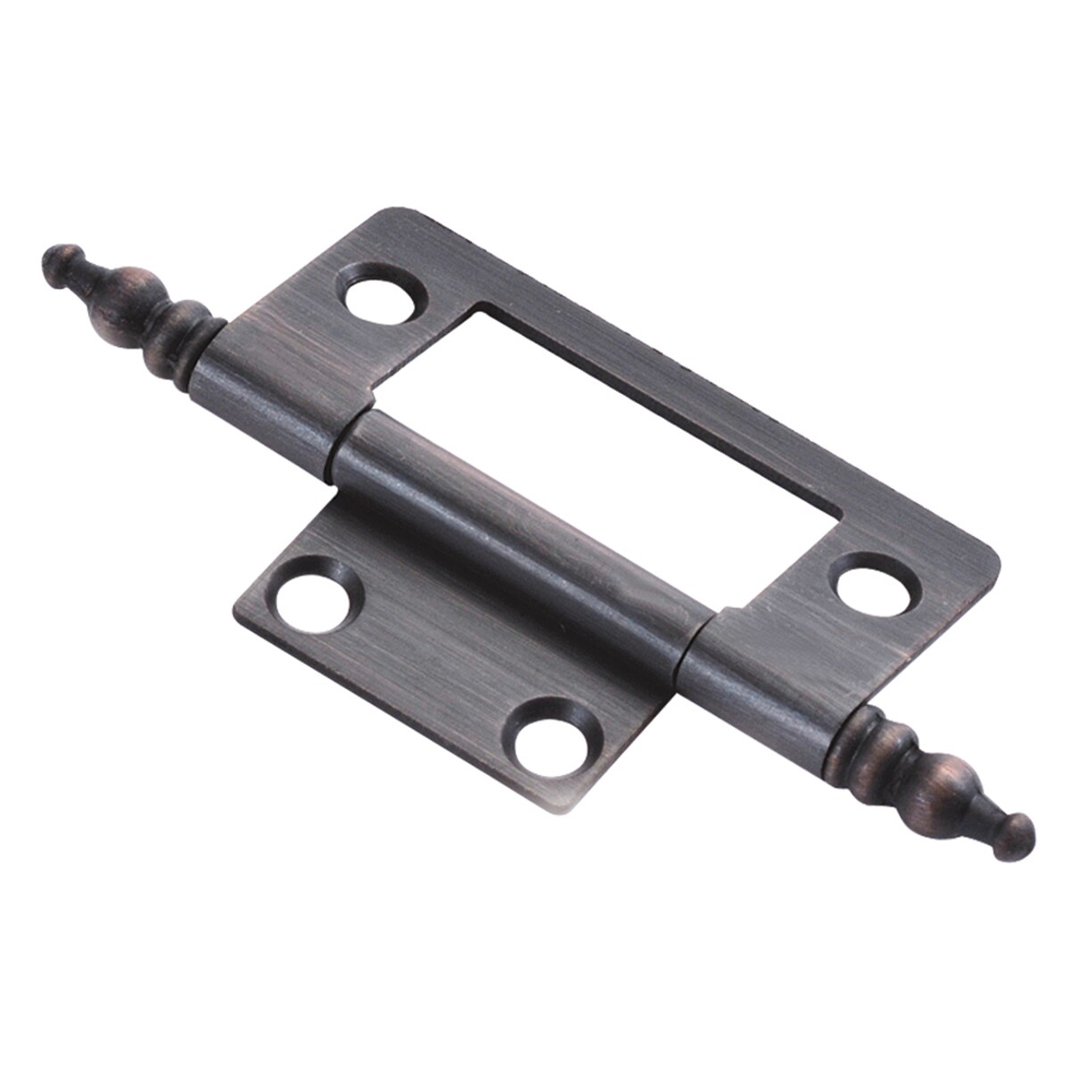 Hickory Hardware P8294-VB-10B 180-Degree Mortise/Butt Surface Vintage Bronze Cabinet Hinge , 10 Pairs ( 20 -Pieces)