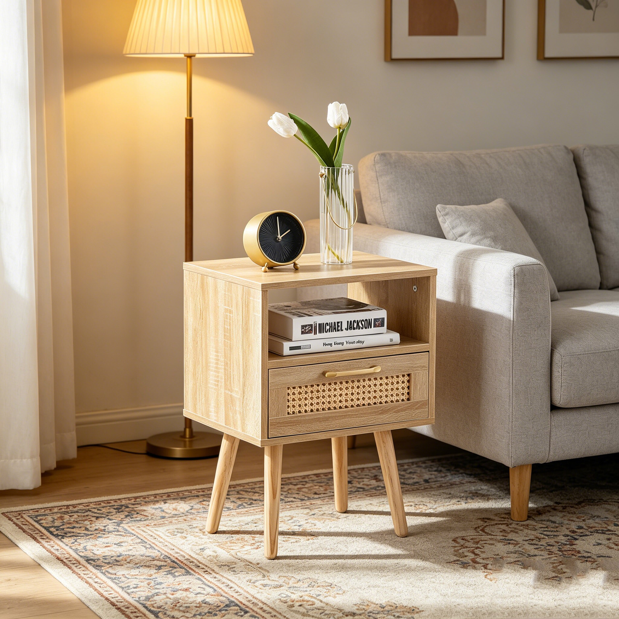 YOSIMFUR DJYC-W126573110 End-Tables - View #3