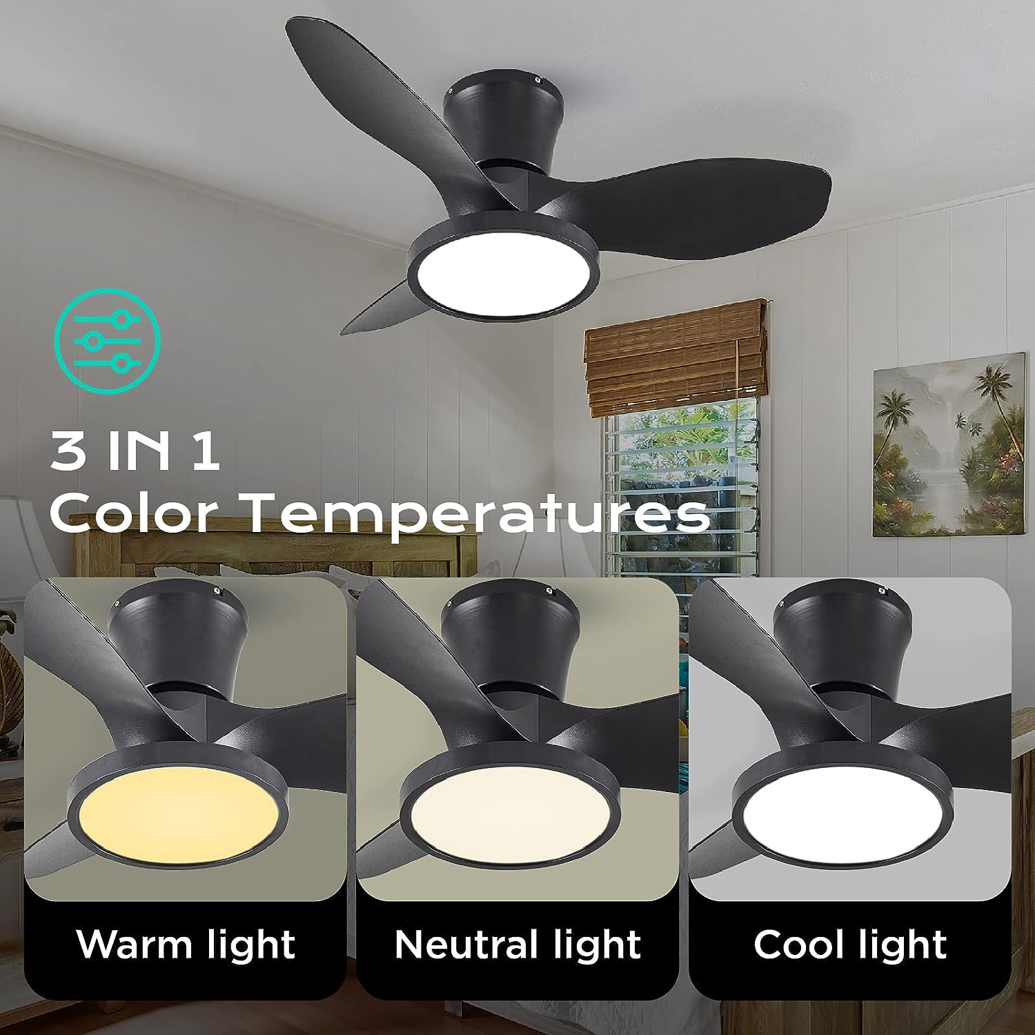 TALOYA TLY-F1-BK-X32 Ceiling-Fans - View #5