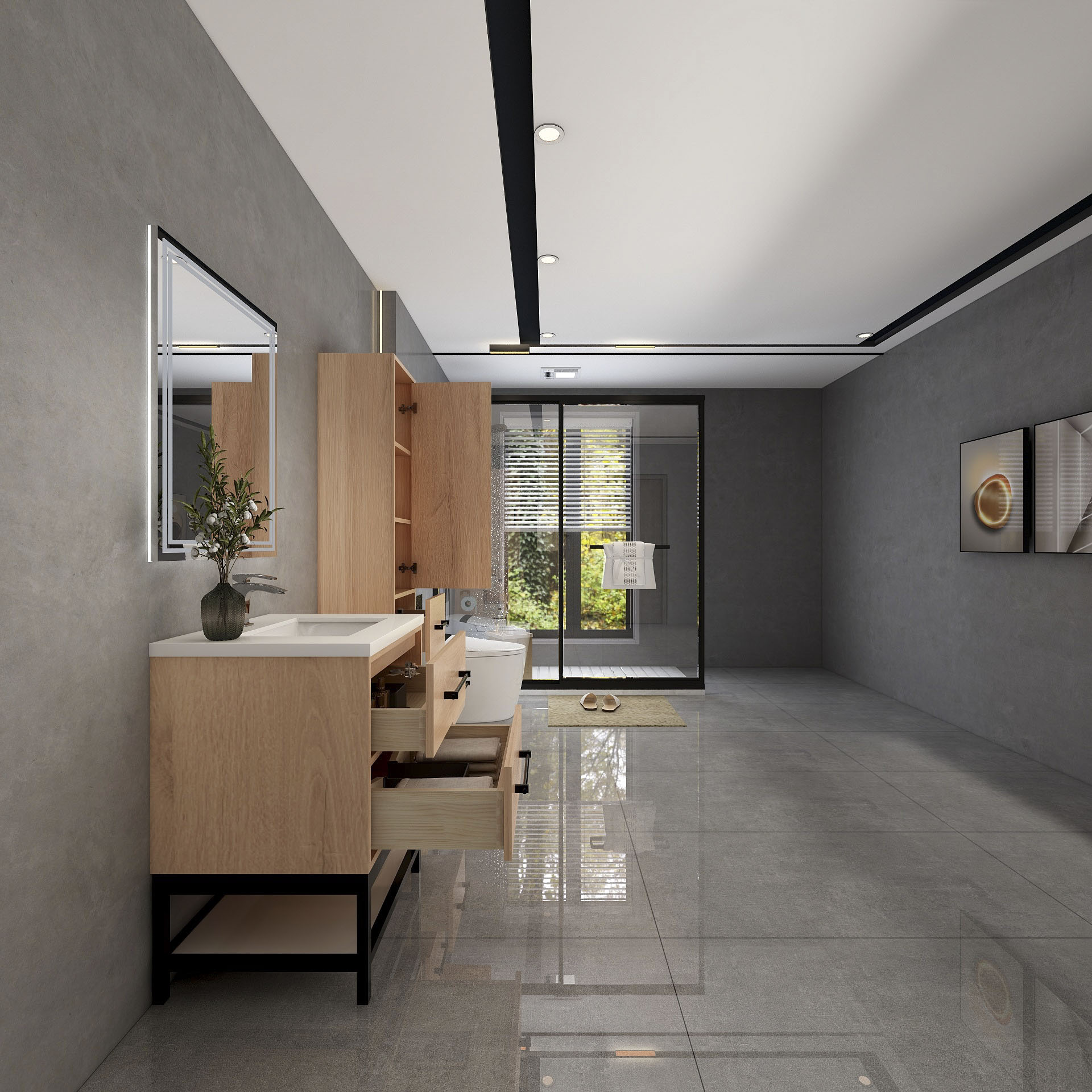 BV Better Vanity VICTORIA24FM-RO Bath-Vanity-Combo - View #5