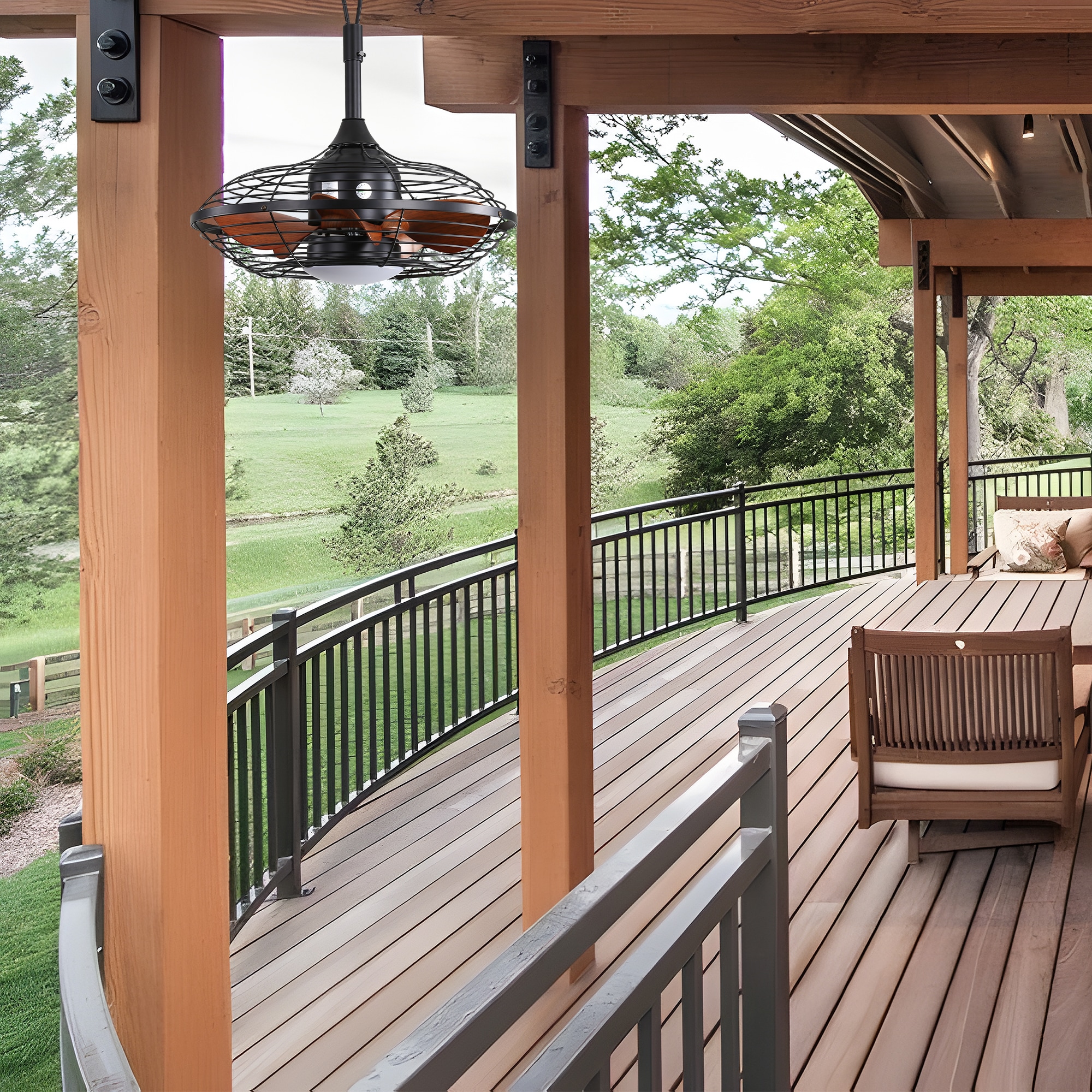 SINOFURN SYD130073BK Ceiling-Fans - View #7