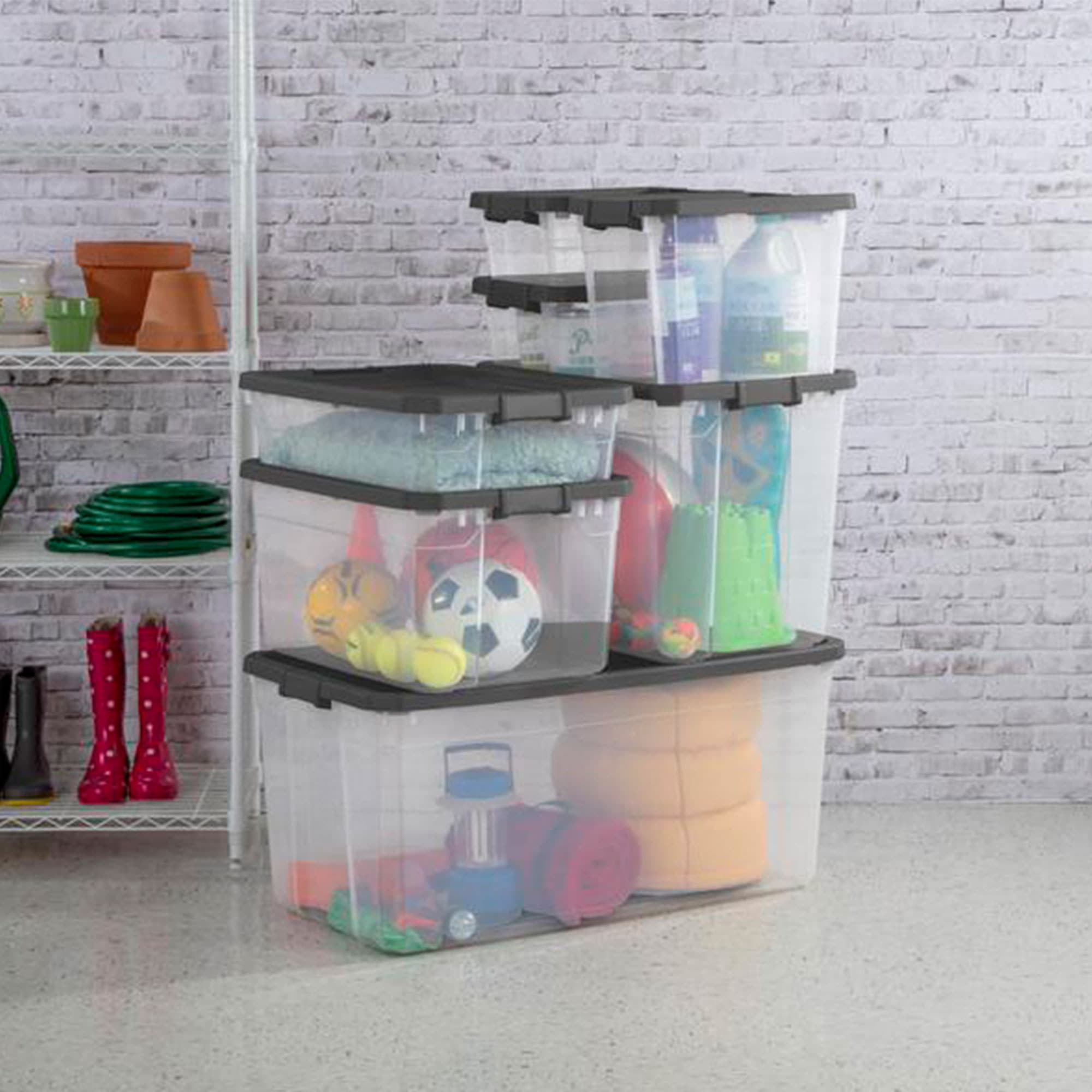 Sterilite 295154 Plastic-Storage-Totes - View #10