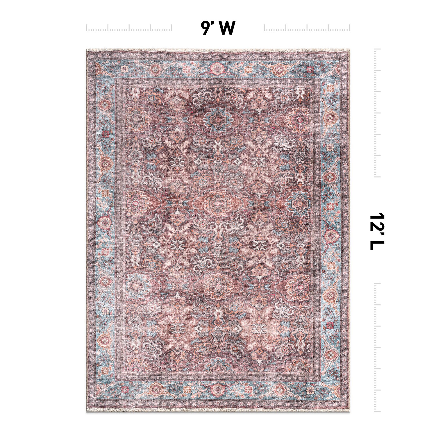 World Rug Gallery 6036MULTI9X12 rugs - View #2