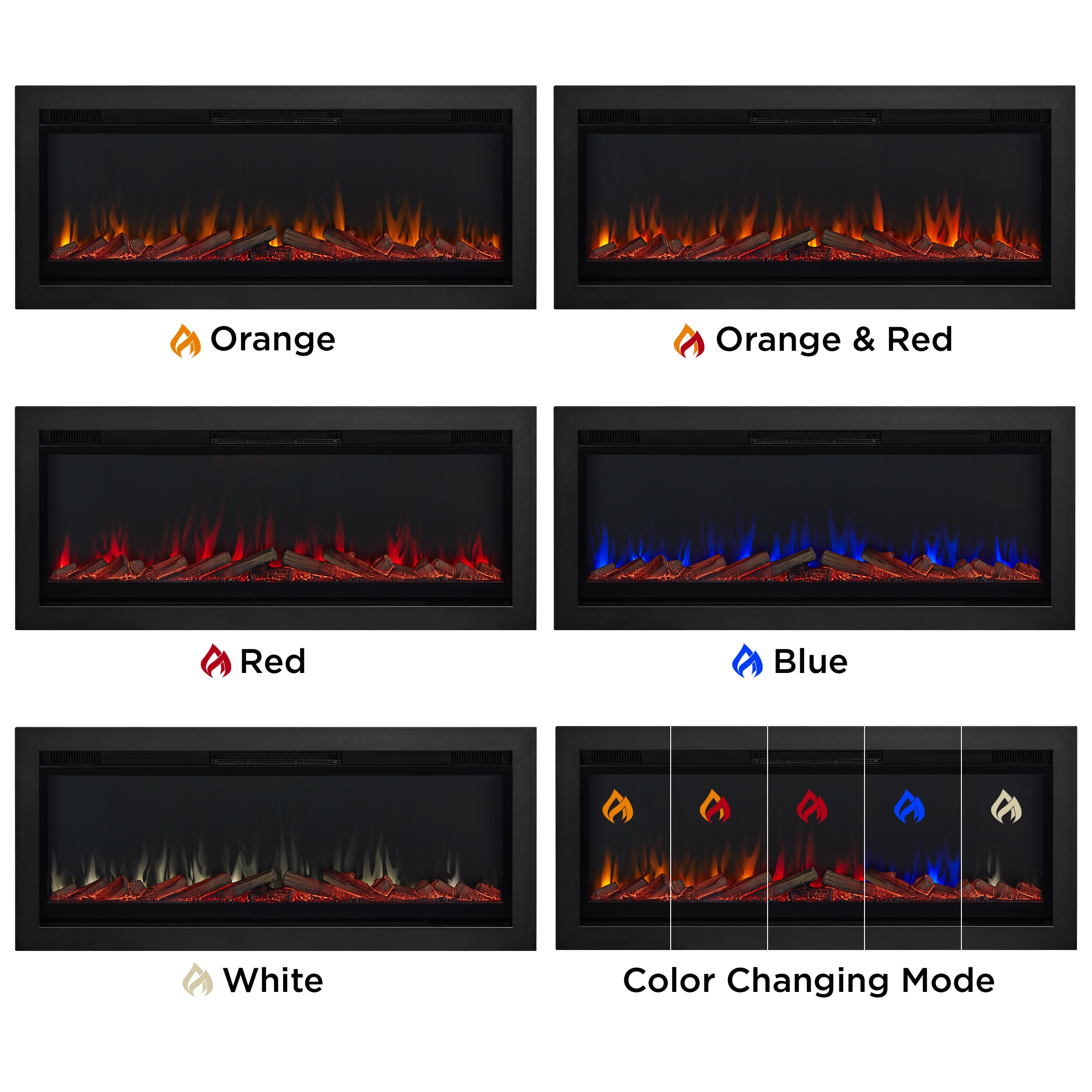 Real Flame 5555 Electric-Fireplace-Fireboxes - View #11