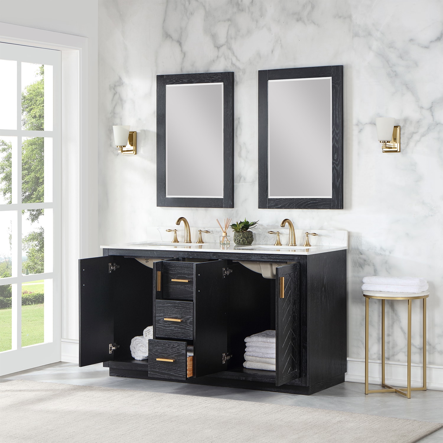 Altair 543060-BO-GW Bath-Vanity-Combo - View #2